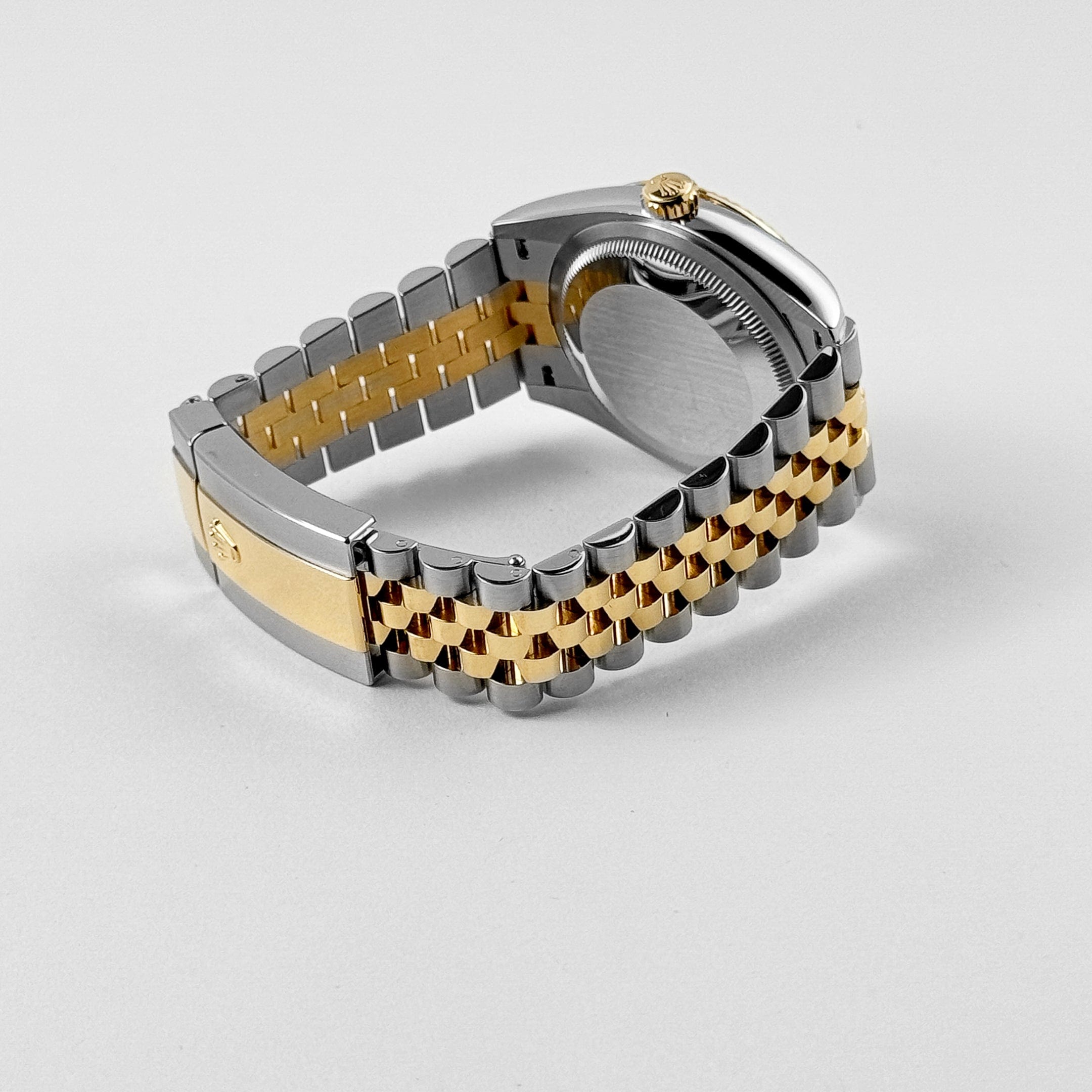 Rolex Datejust36 126233 Stainless Steel Yellow Gold Black Diamond Dial Jubilee (2024)