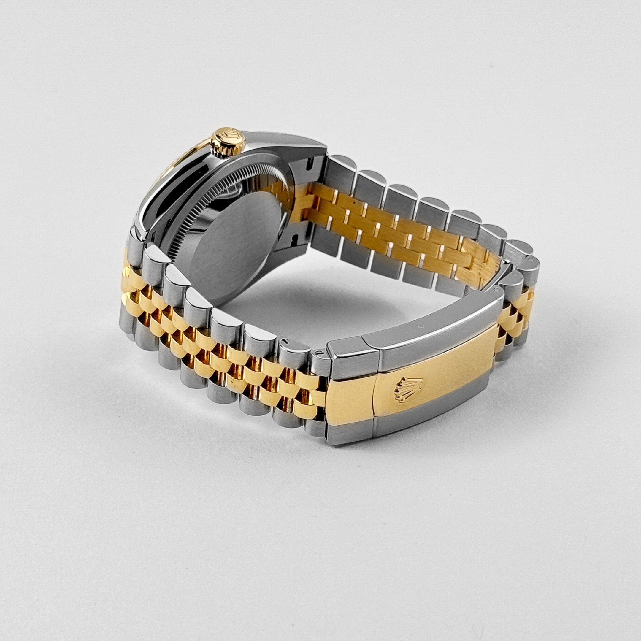 Rolex Datejust36 126233 Stainless Steel Yellow Gold Black Diamond Dial Jubilee (2024)