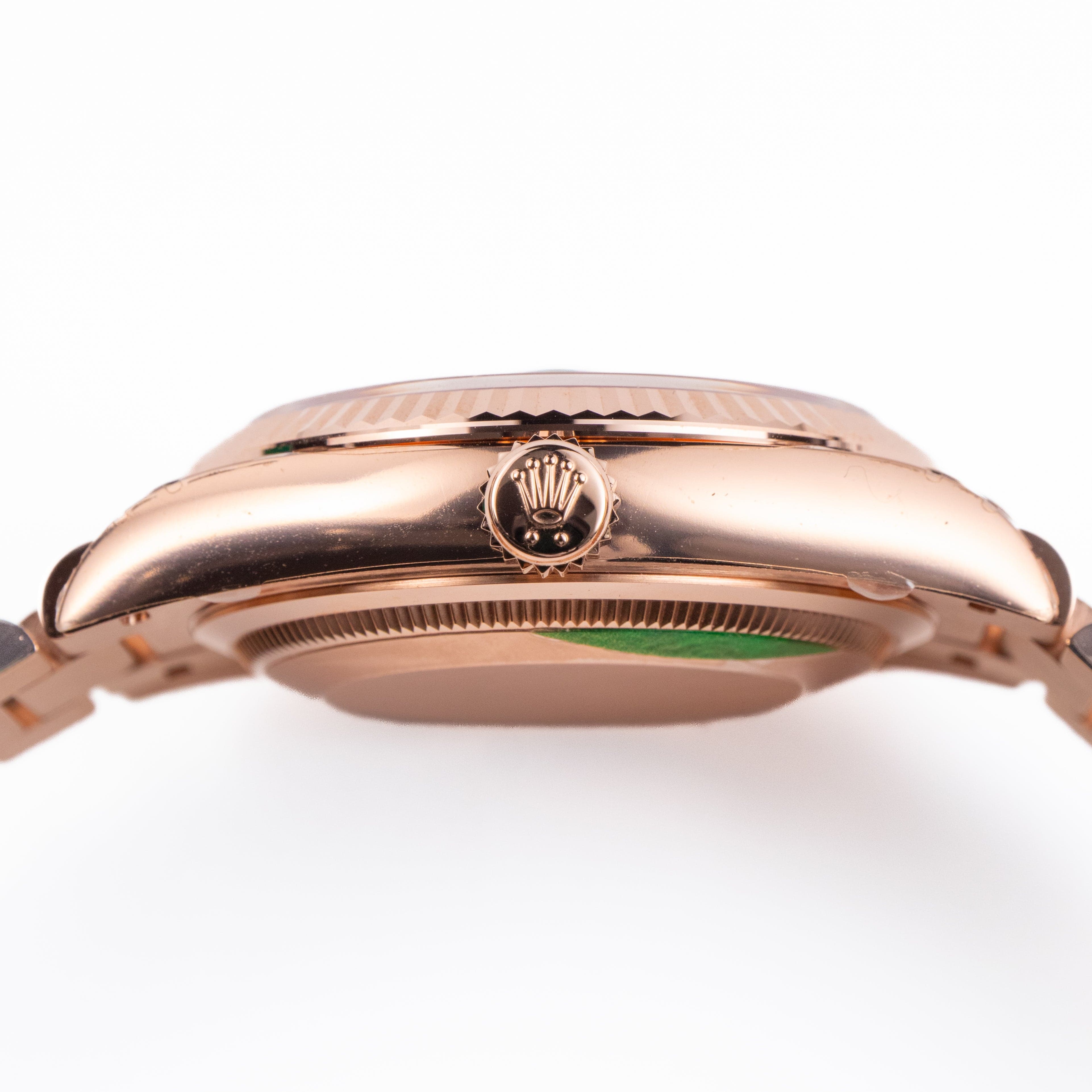 Rolex Day-Date 36 128235 'Emoji Puzzle' Rose Gold (2025)