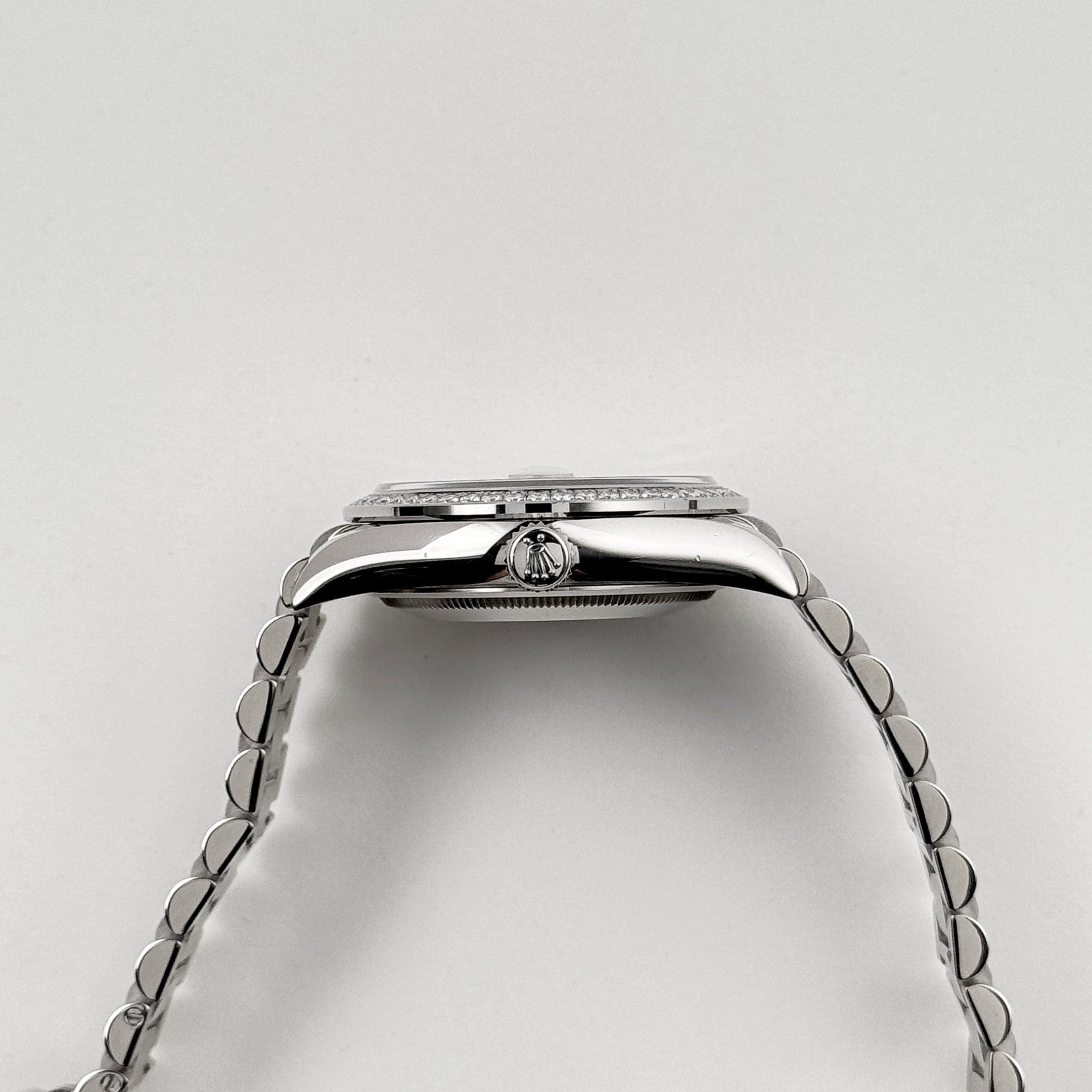 Rolex Day-Date 36 128349RBR White Gold Diamond Bezel Pink Diamond Dial (2020)