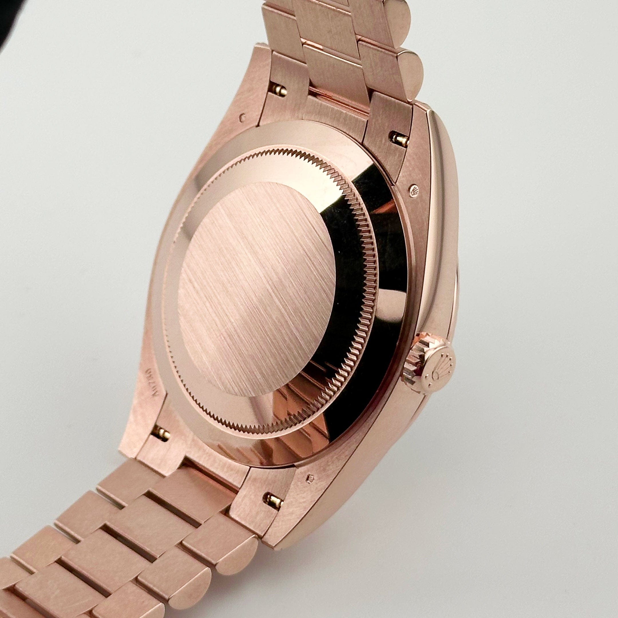 Rolex Day-Date 40 228235 Rose Gold Chocolate Baguette Diamond Dial (2025)