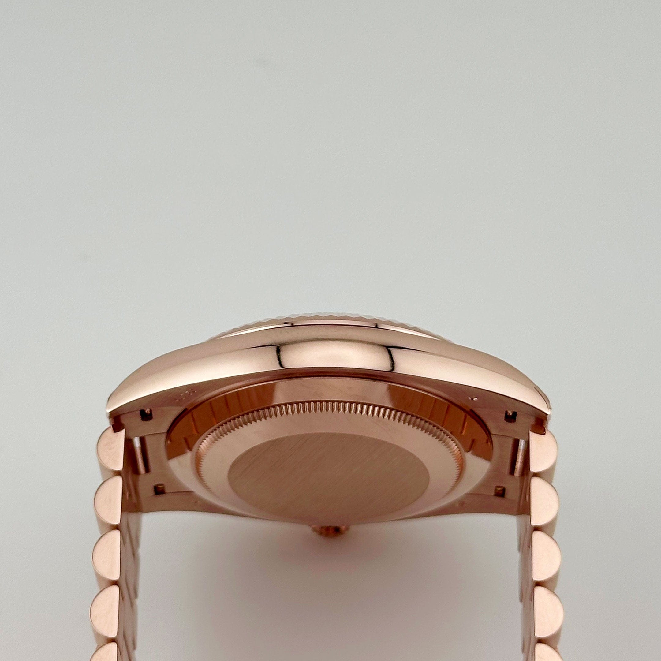 Rolex Day-Date 40 228235 Rose Gold Chocolate Baguette Diamond Dial (2025)