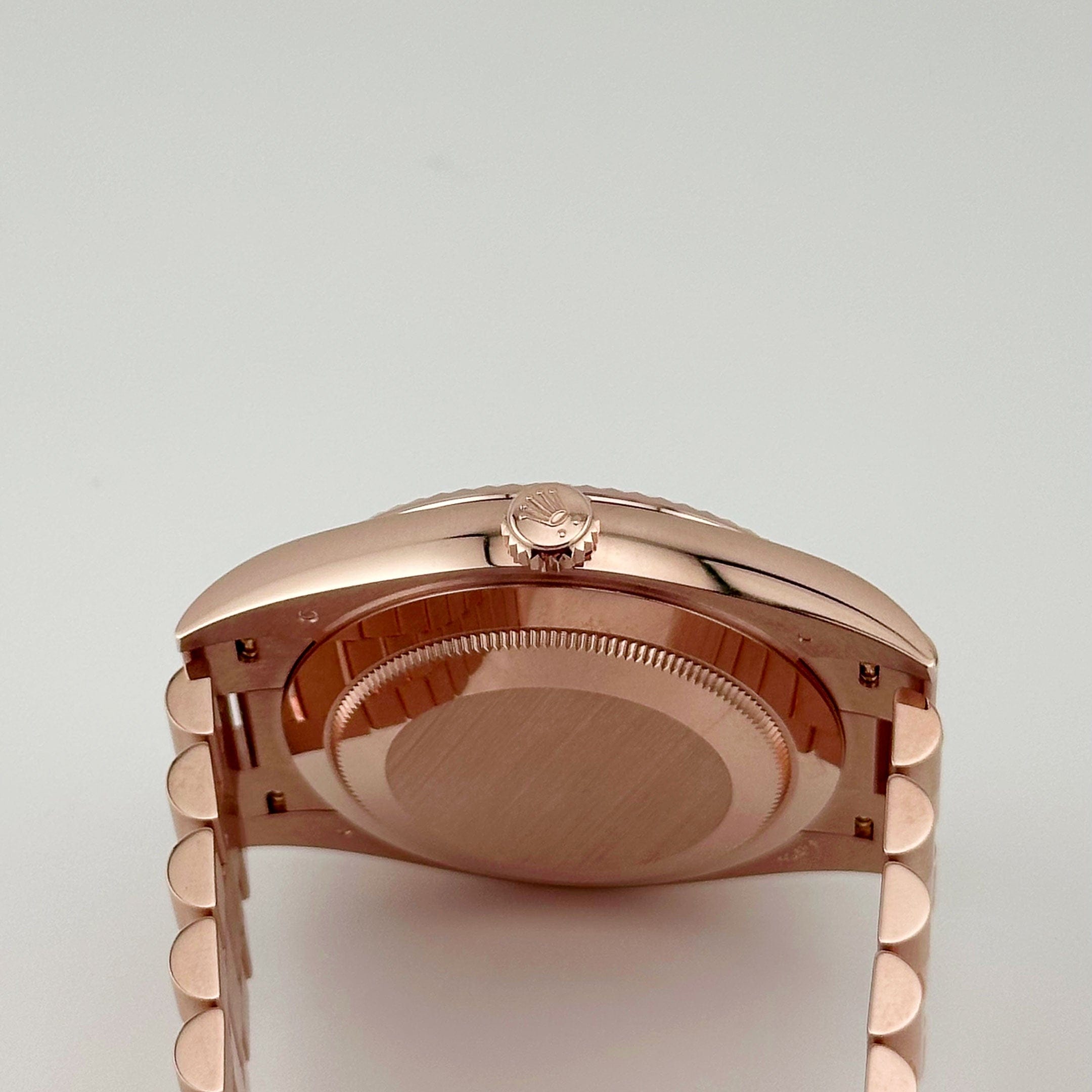 Rolex Day-Date 40 228235 Rose Gold Chocolate Baguette Diamond Dial (2025)