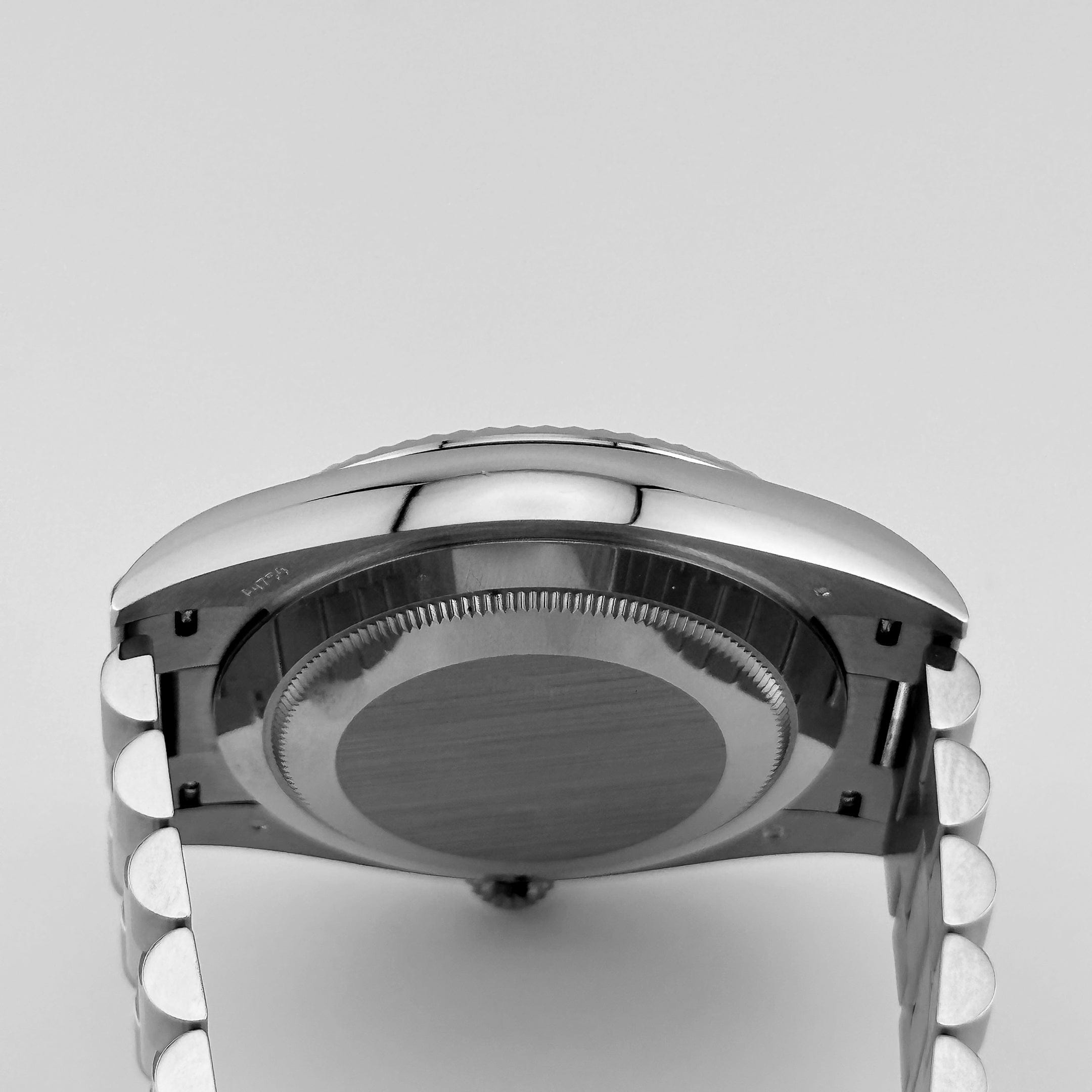 Rolex Day-Date 40 228239 White Gold Blue Ombre Roman Numeral Dial (2024)