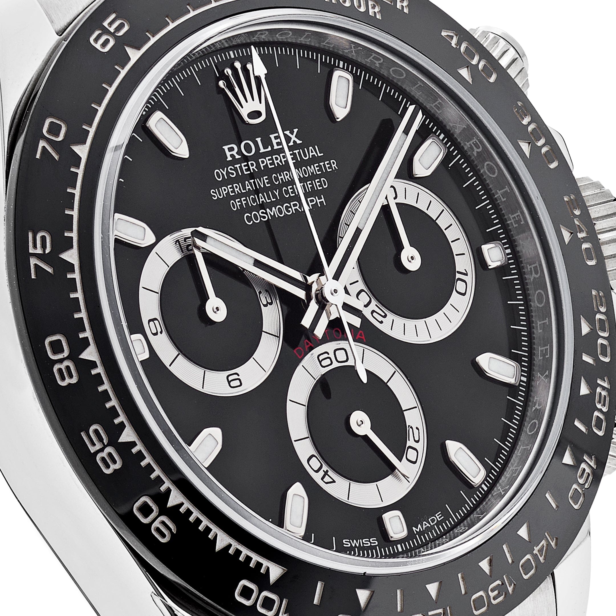 Luxury Watch Rolex Daytona Oystersteel Black Dial 116500LN Wrist Aficionado