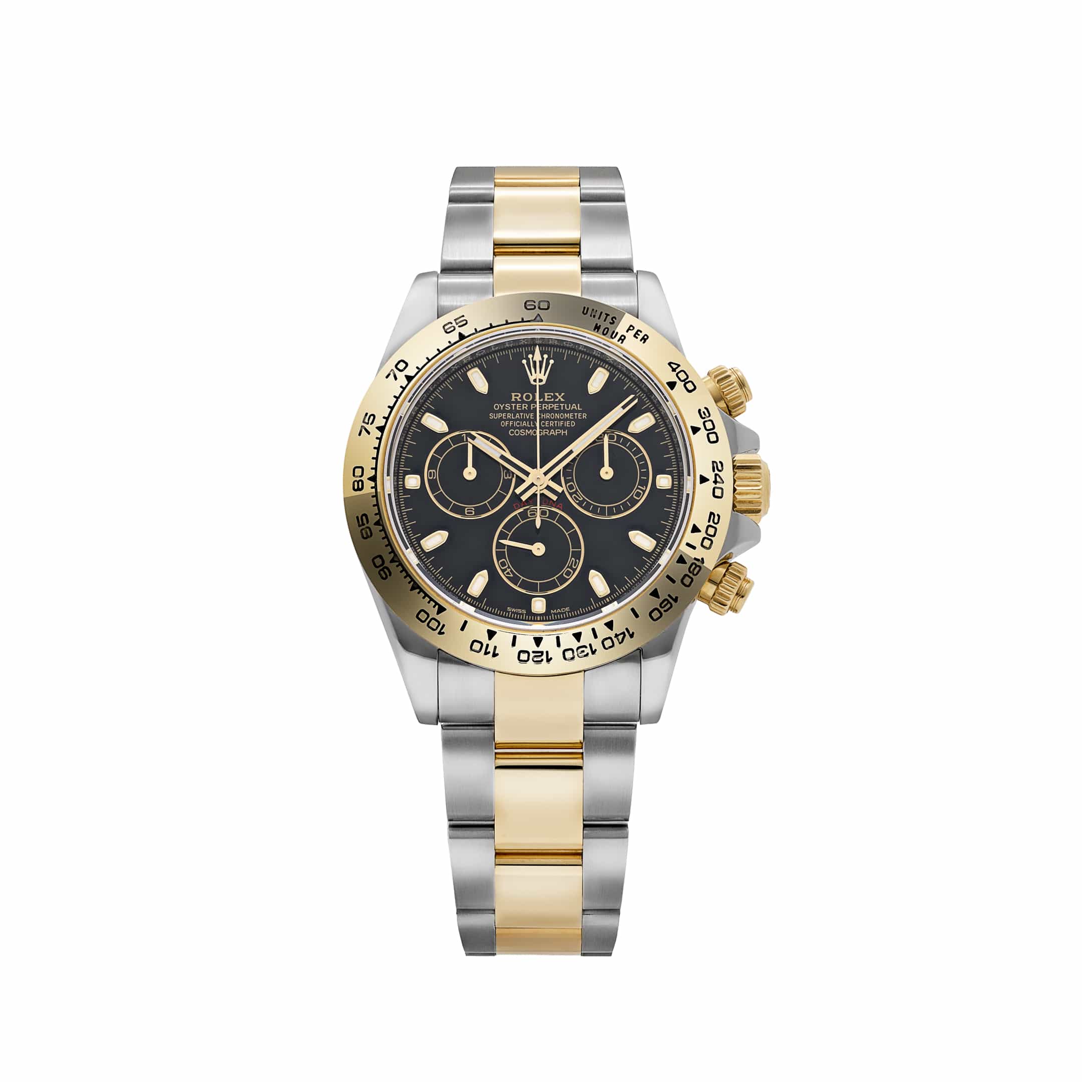 Rolex Daytona 116503 Stainless Steel Yellow Gold Black Dial (2018)
