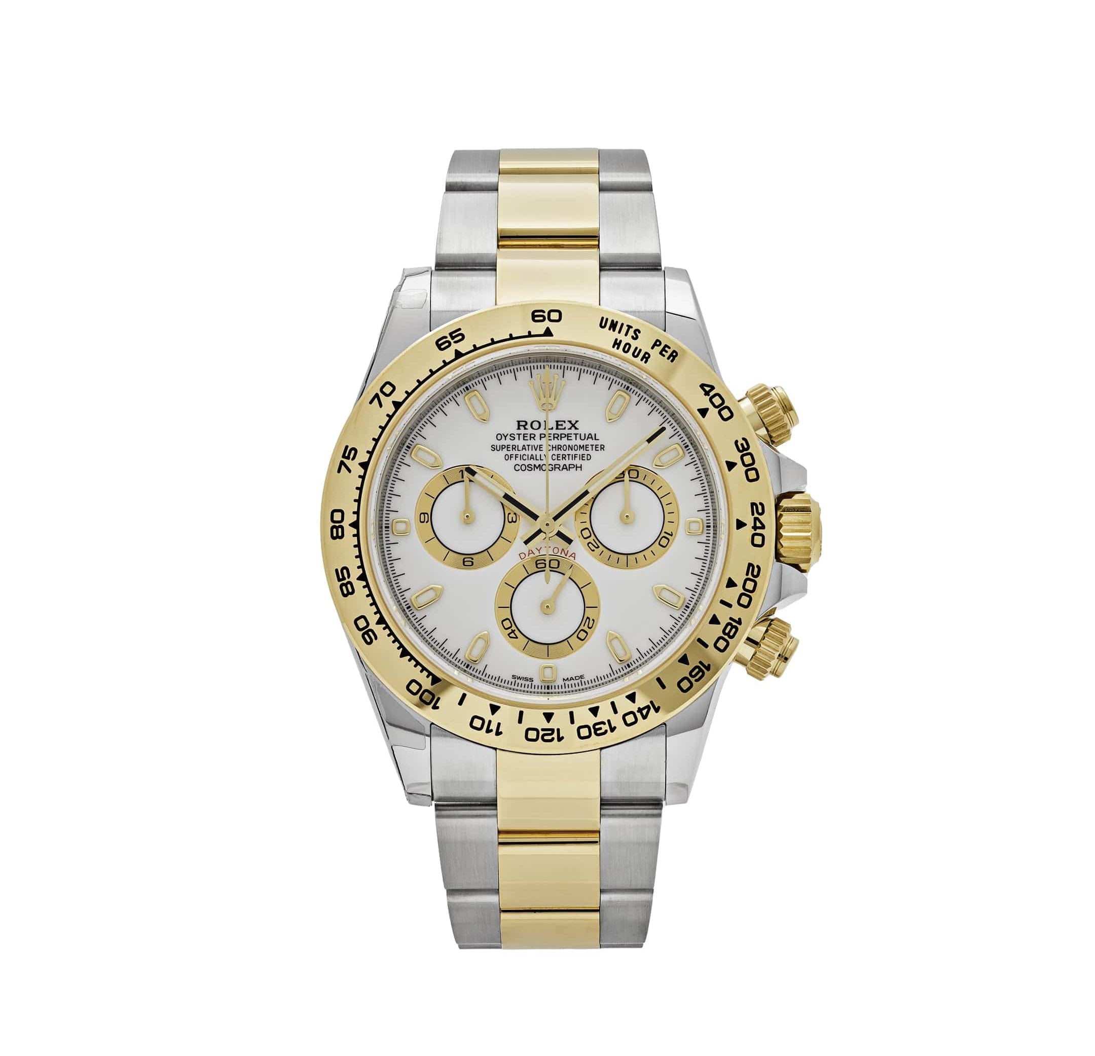 Rolex Daytona 116503 Two-Tone Yellow Gold Stainless Steel White Dial (2023)