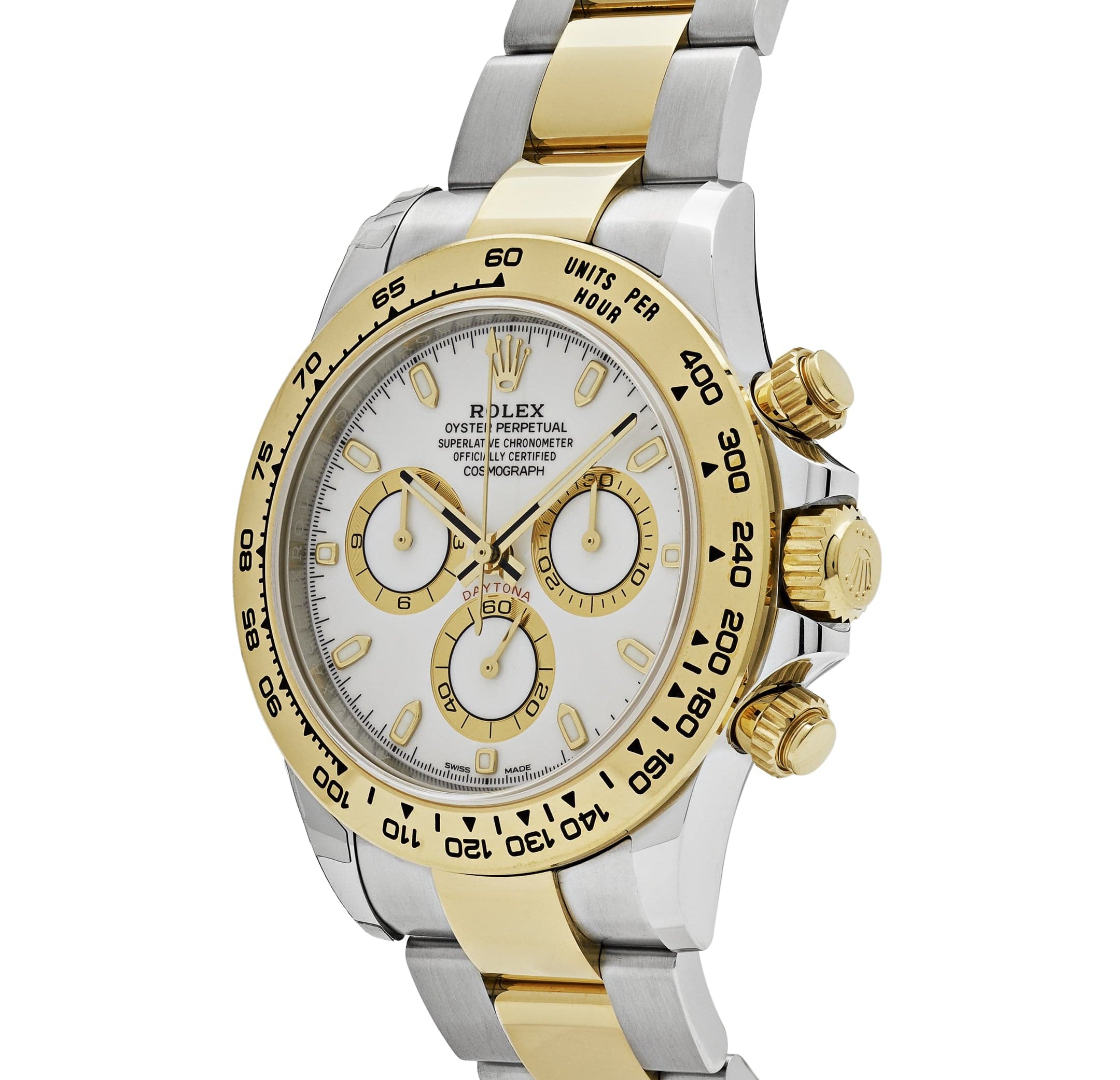 Rolex Daytona 116503 Two-Tone Yellow Gold Stainless Steel White Dial (2023)