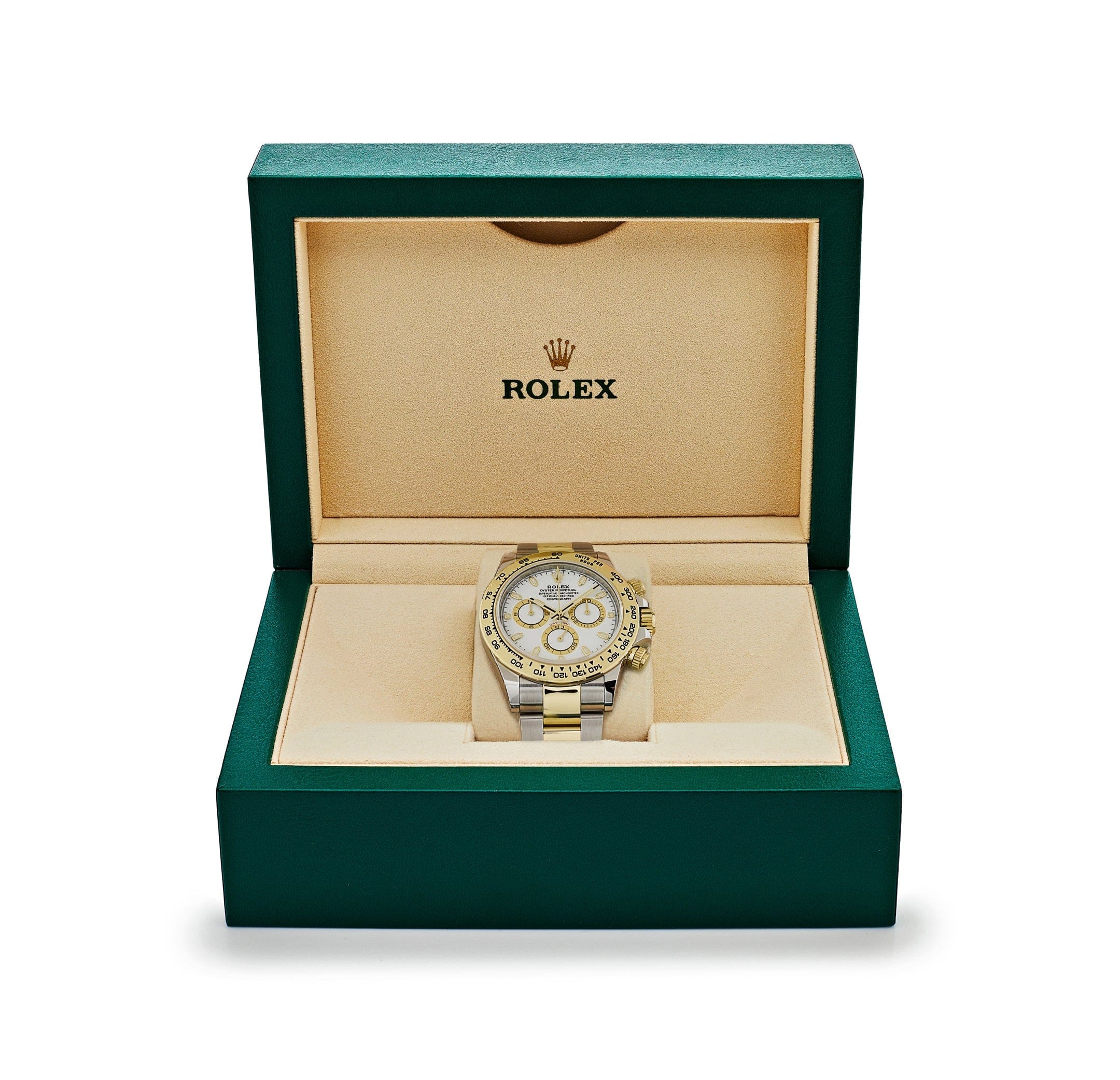 Rolex Daytona 116503 Two-Tone Yellow Gold Stainless Steel White Dial (2023)