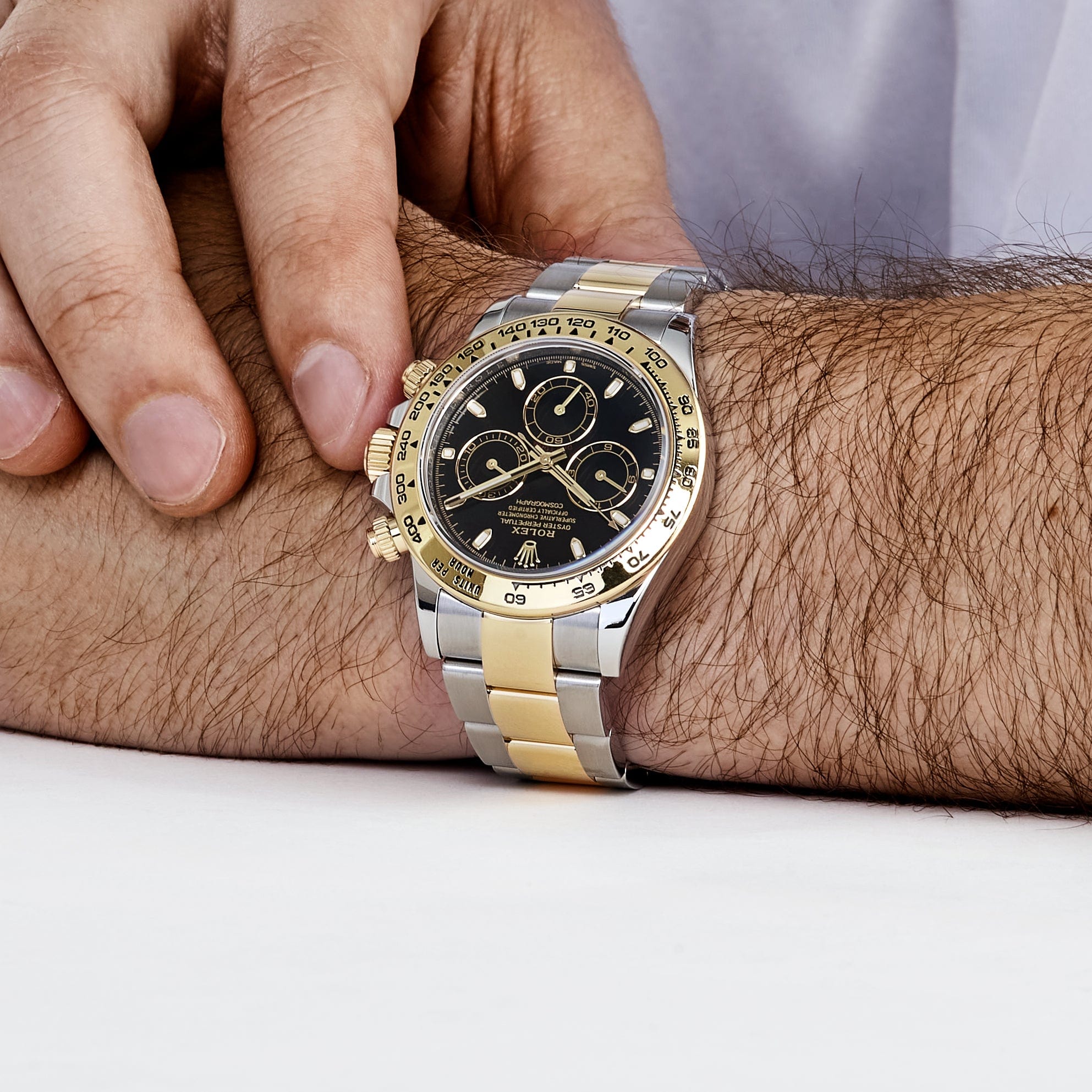 Rolex Daytona 116503 Yellow Gold Stainless Steel Black Dial (2019)