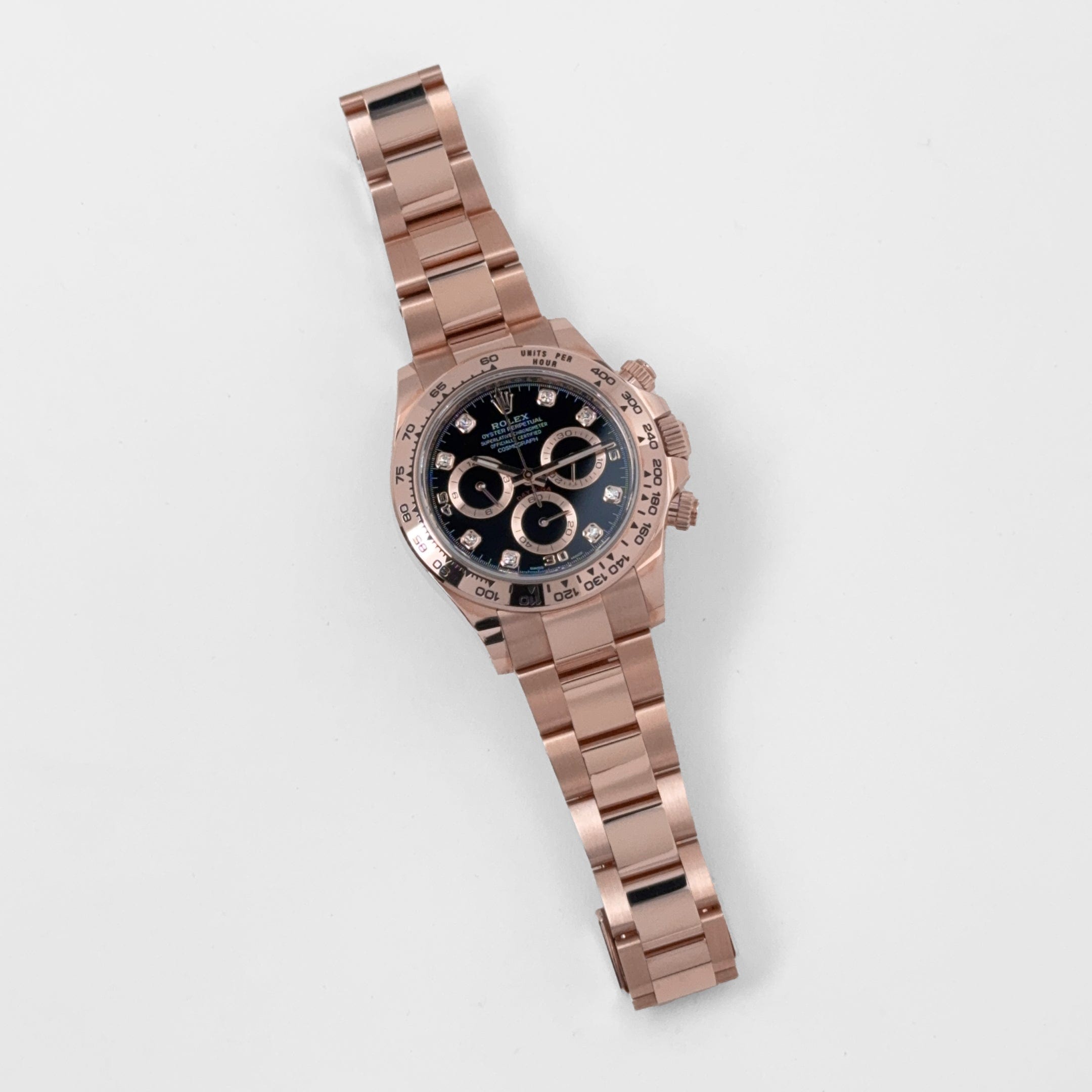 Rolex Daytona 116505 Rose Gold Black Diamond Dial (2022)