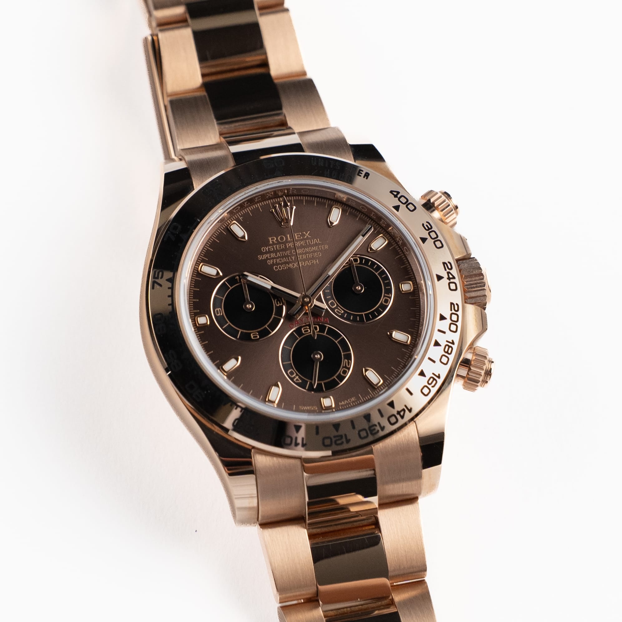 Rolex Daytona 116505 Rose Gold Chocolate Brown Dial (2020)