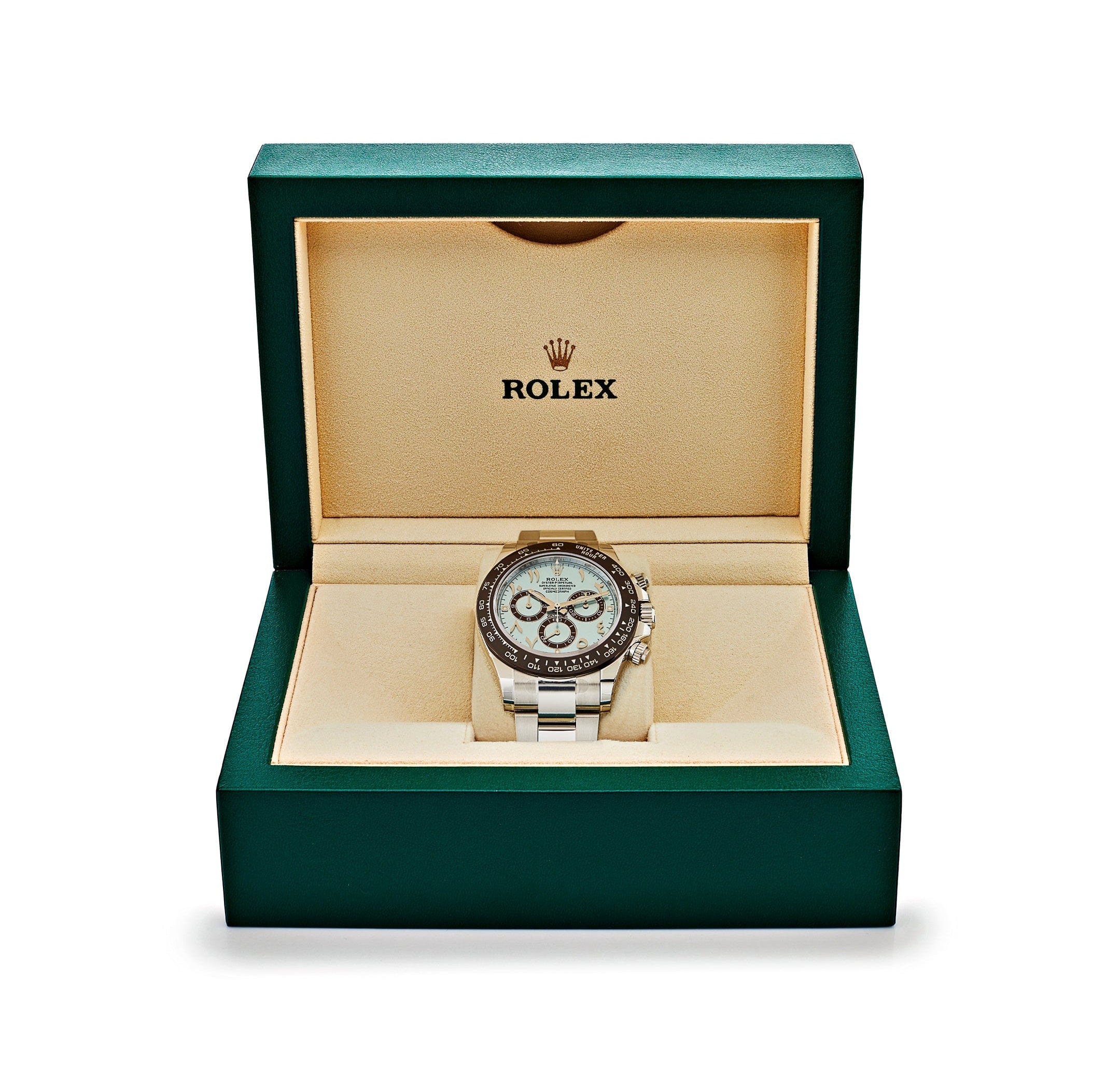 Rolex Daytona 116506 Platinum Ice Blue Arabic Dial
