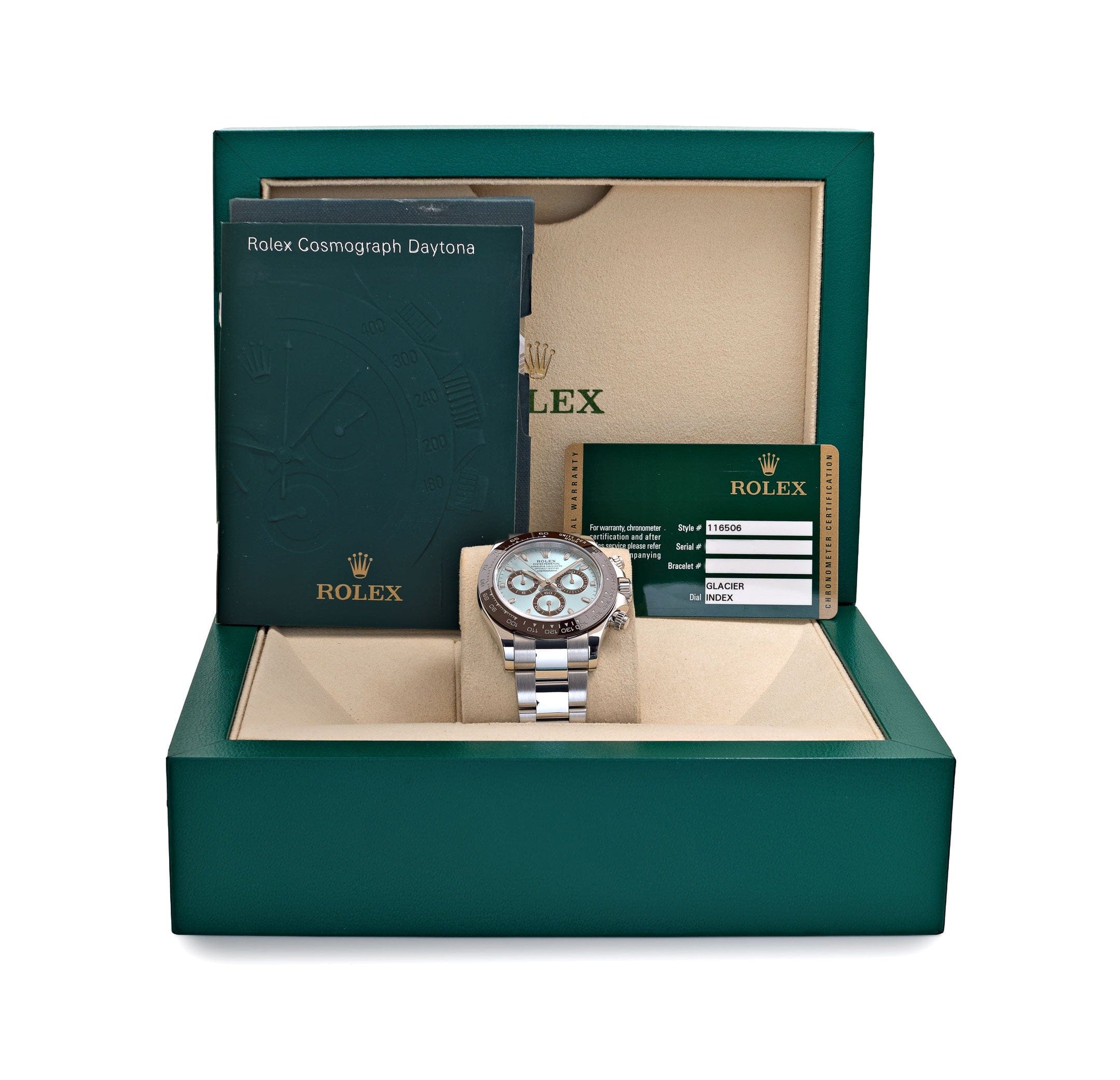 Rolex Daytona 116506 Platinum Ice Blue Dial (2014)