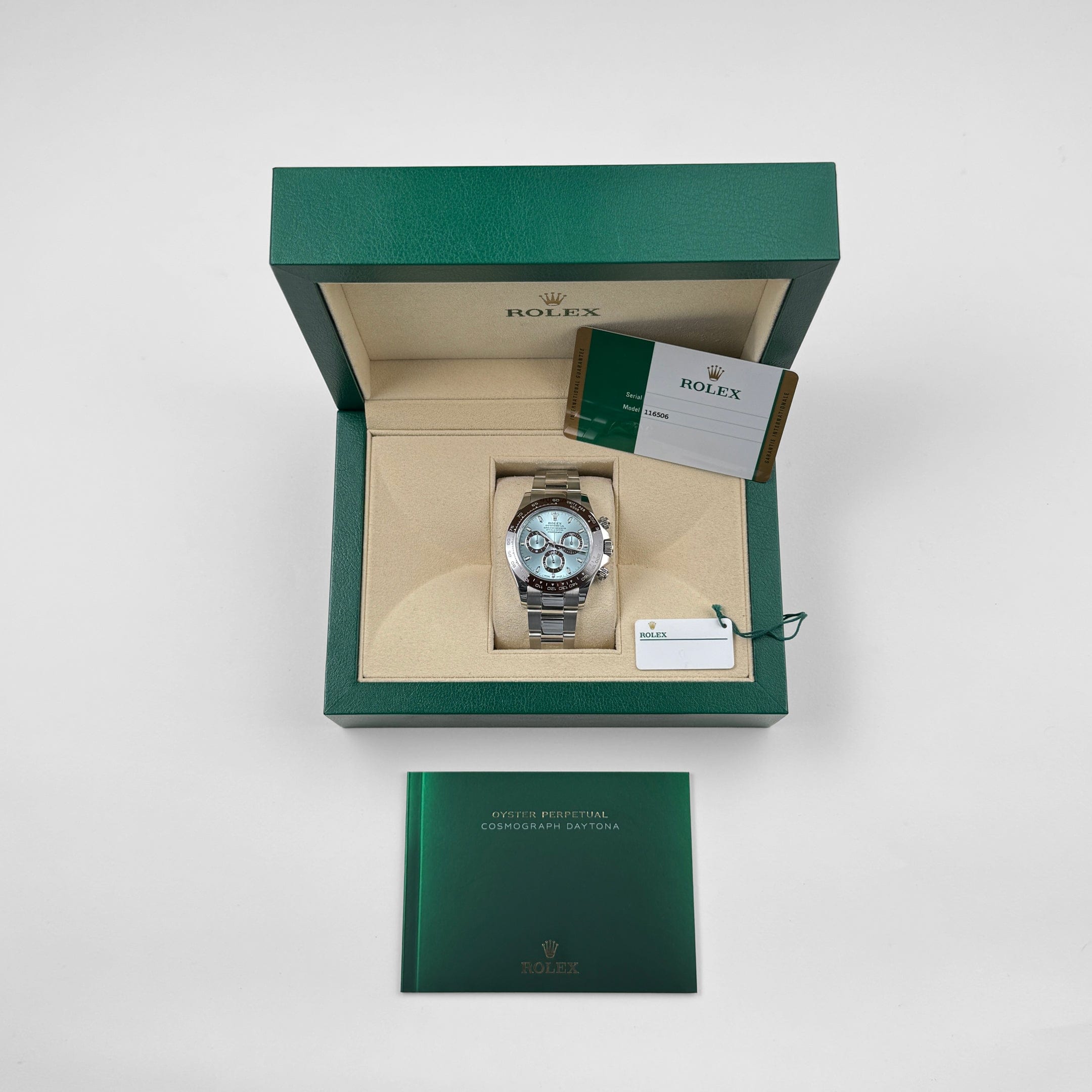 Rolex Daytona 116506 Platinum Ice Blue Dial (2019)