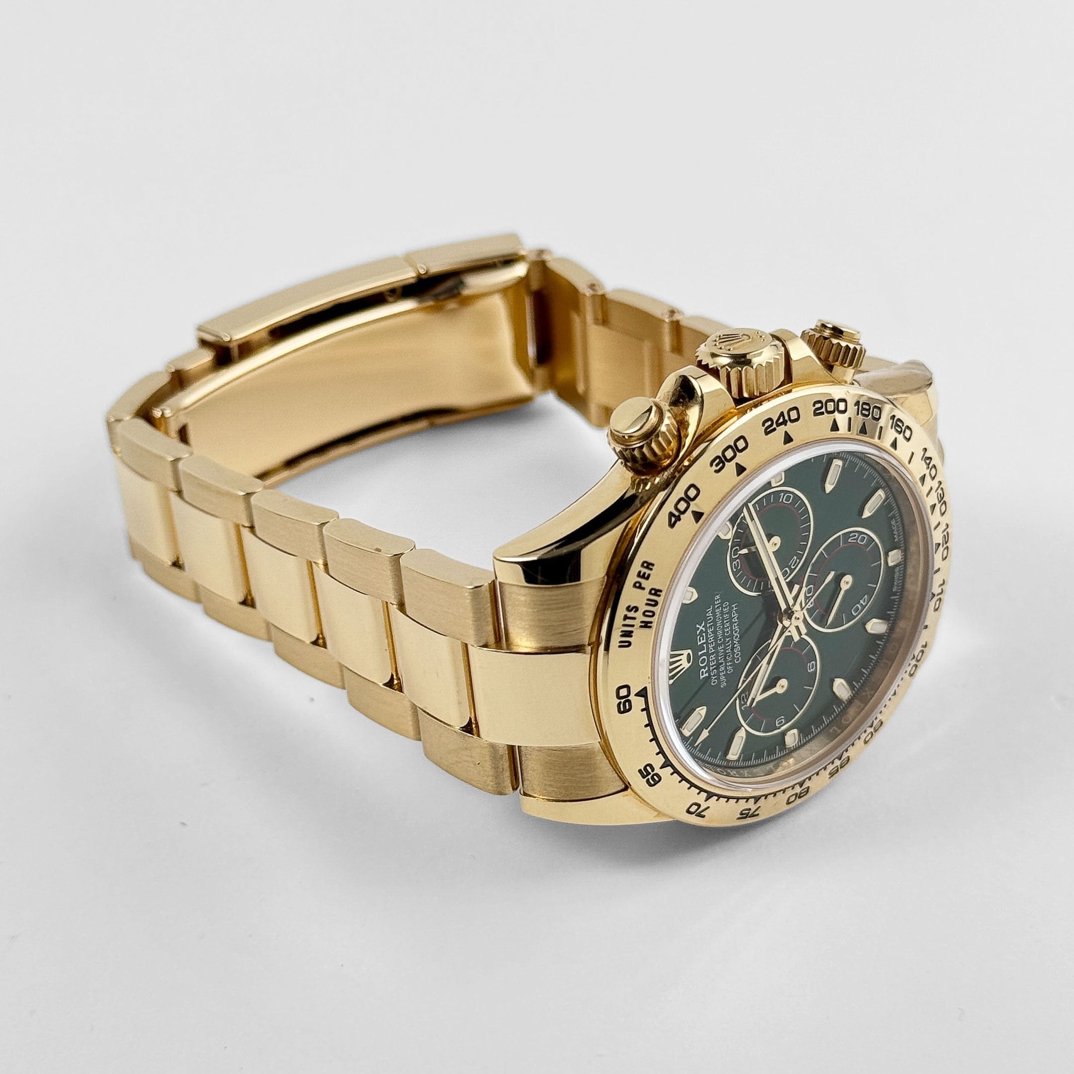Rolex Daytona 116508 'John Mayer' Yellow Gold Green Dial (2023)