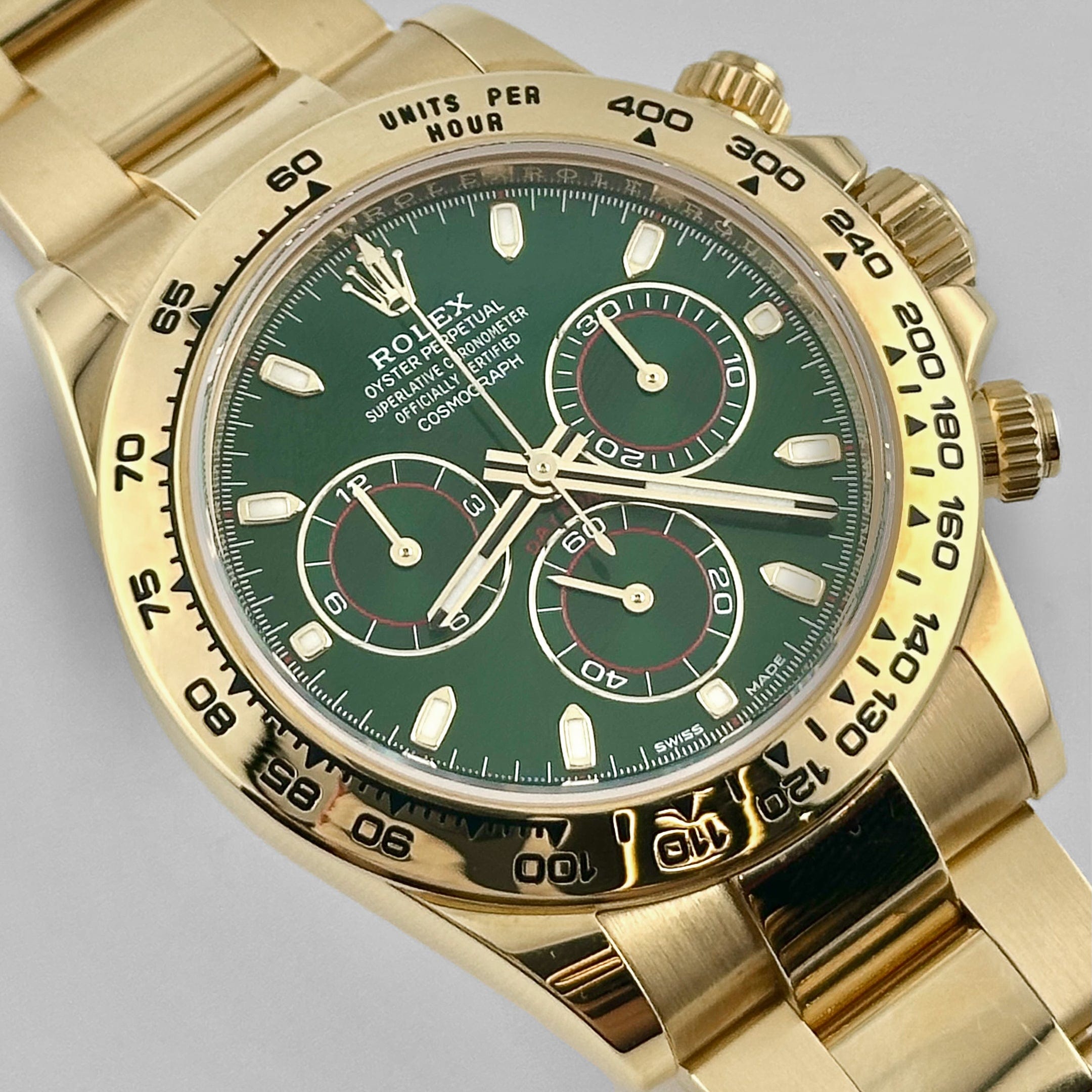 Rolex Daytona 116508 'John Mayer' Yellow Gold Green Dial