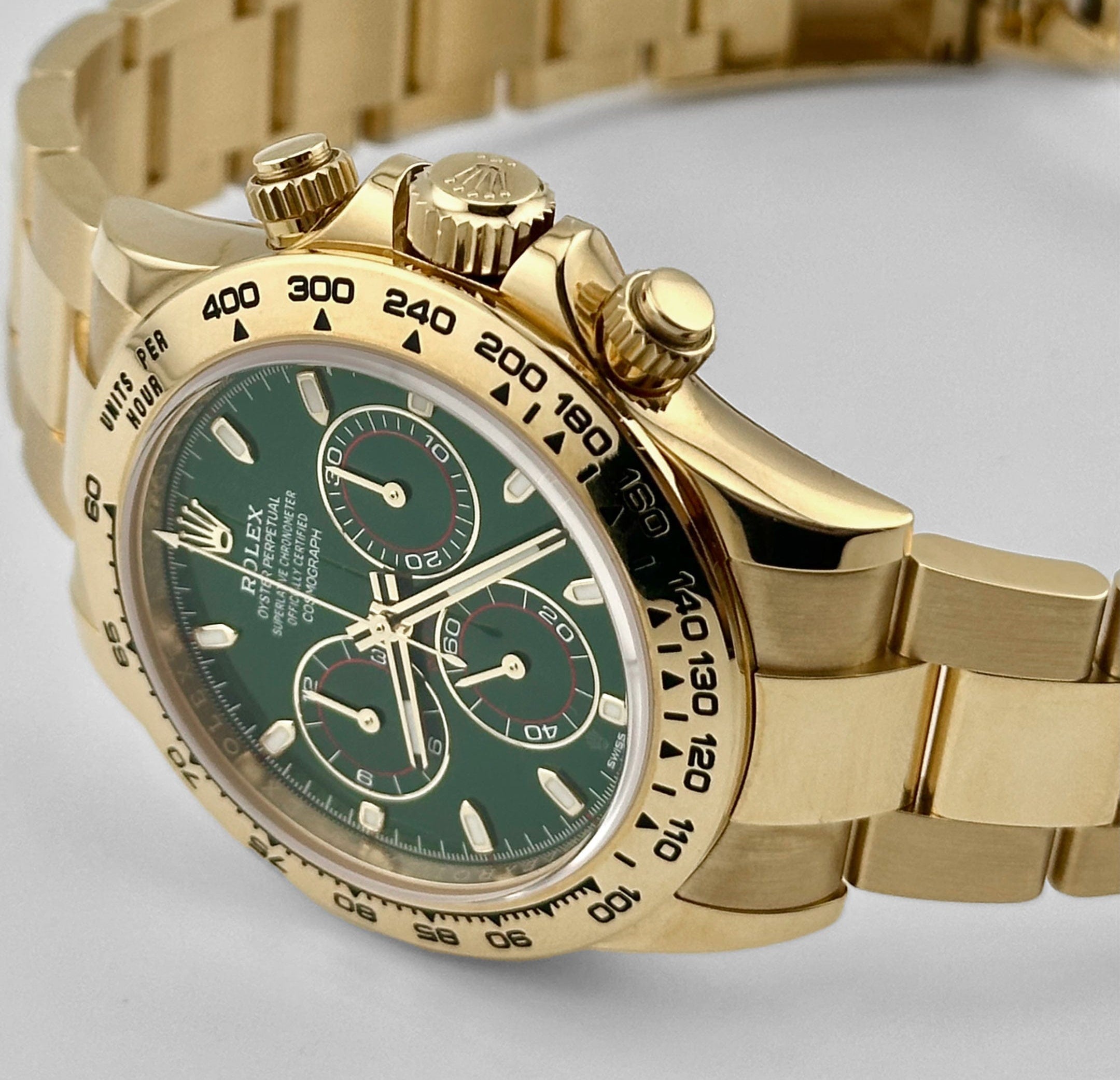 Rolex Daytona 116508 'John Mayer' Yellow Gold Green Dial