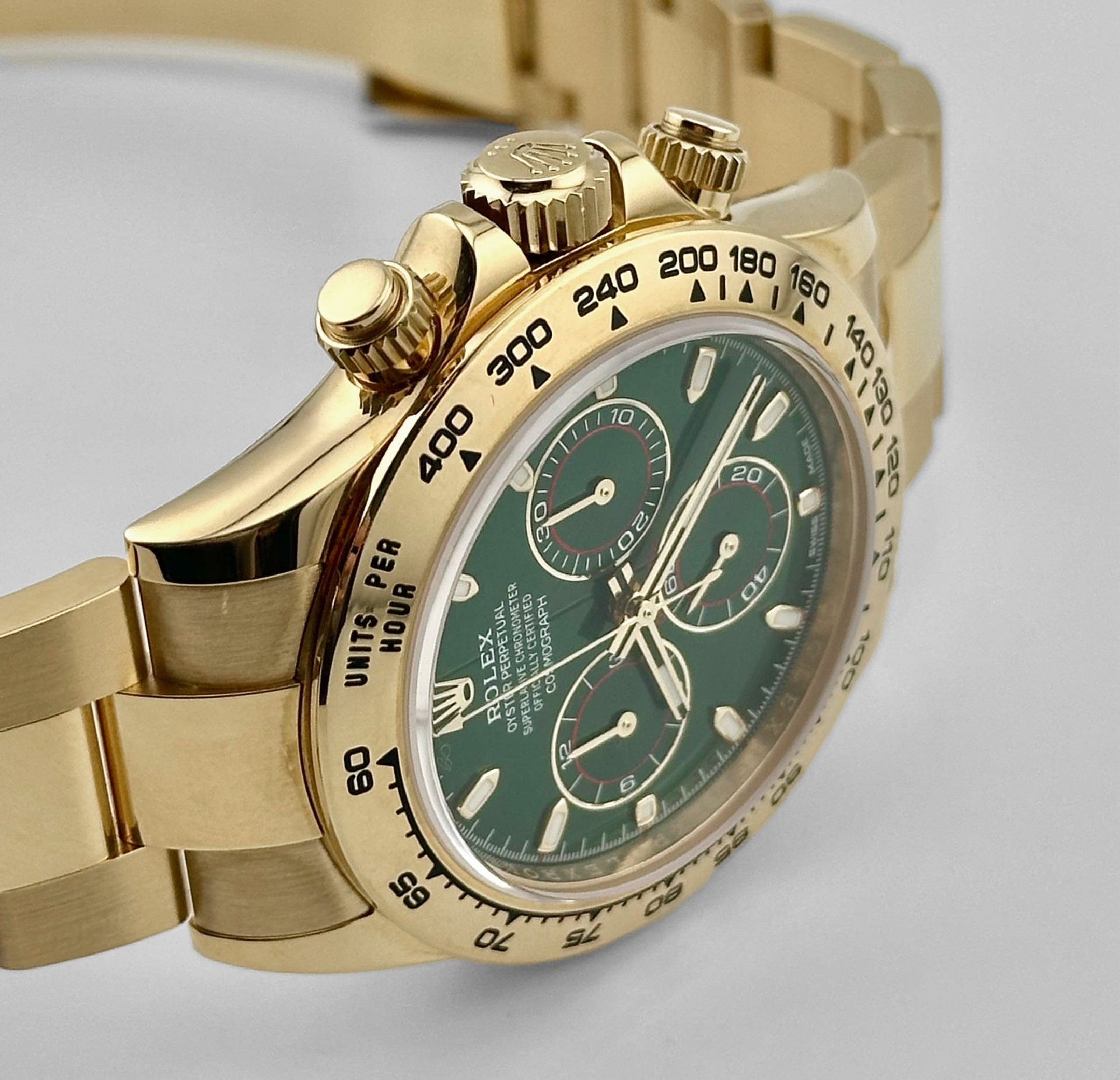 Rolex Daytona 116508 'John Mayer' Yellow Gold Green Dial