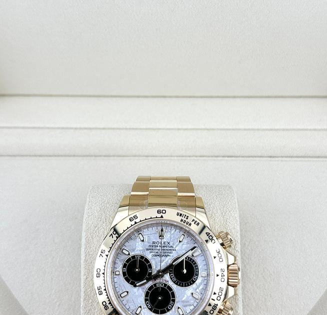 Rolex Daytona 116508 Yellow Gold Meteorite Dial