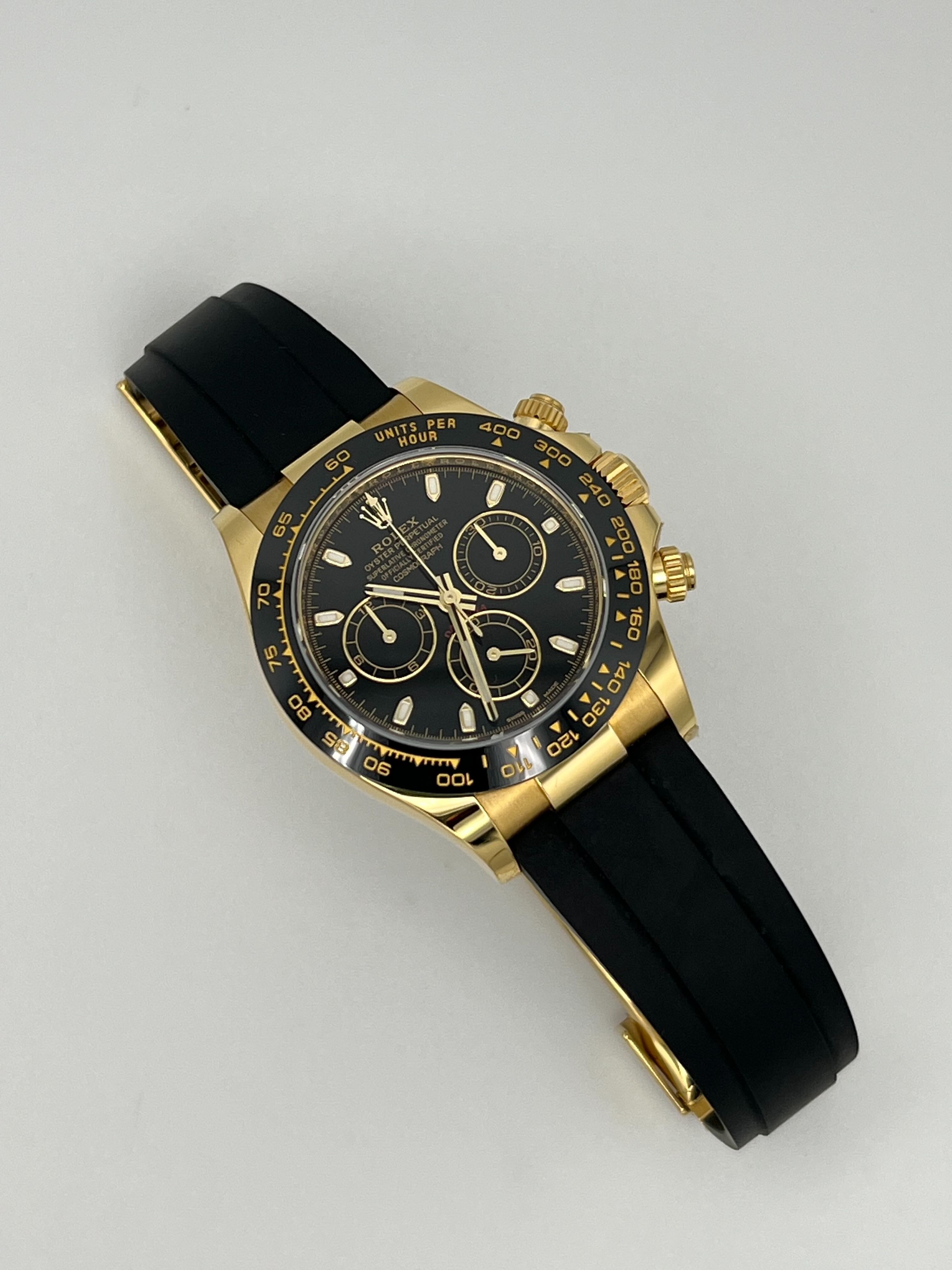 Rolex Daytona 116518LN Yellow Gold Black Dial