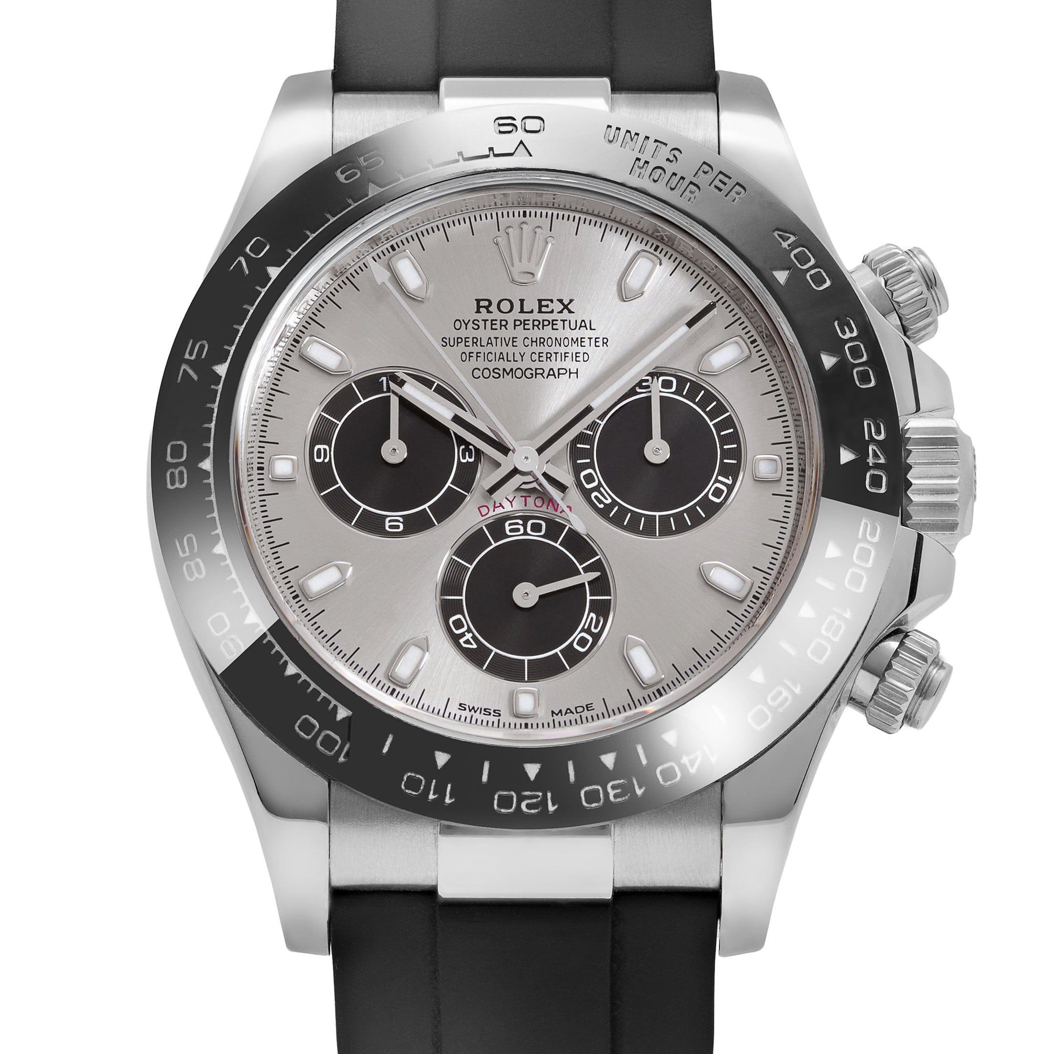 Rolex Daytona 116519LN 'Ghost' White Gold Steel and Bright Black Dial (2021)