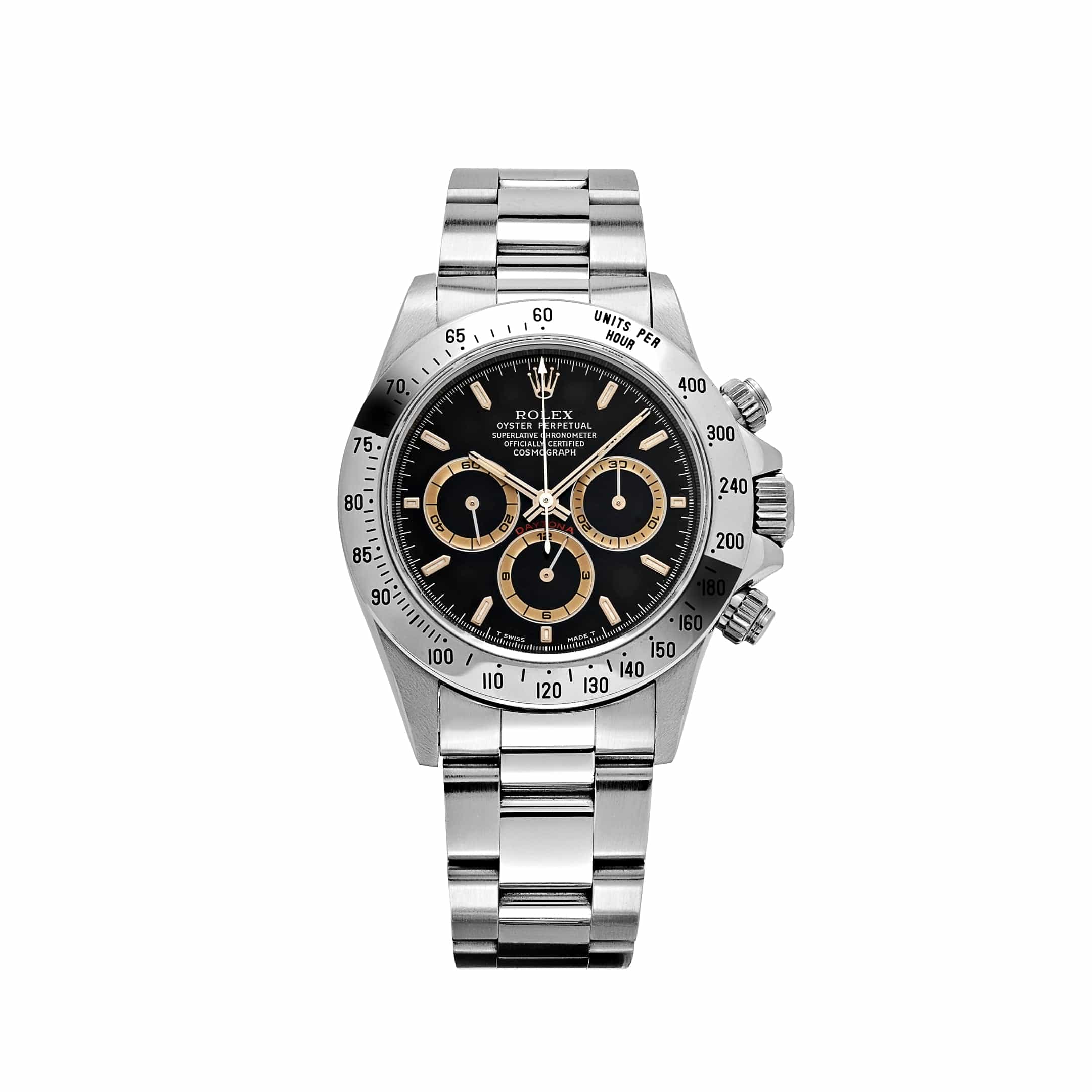 Rolex Daytona 116520 Stainless Steel Black Dial Zenith (1997)