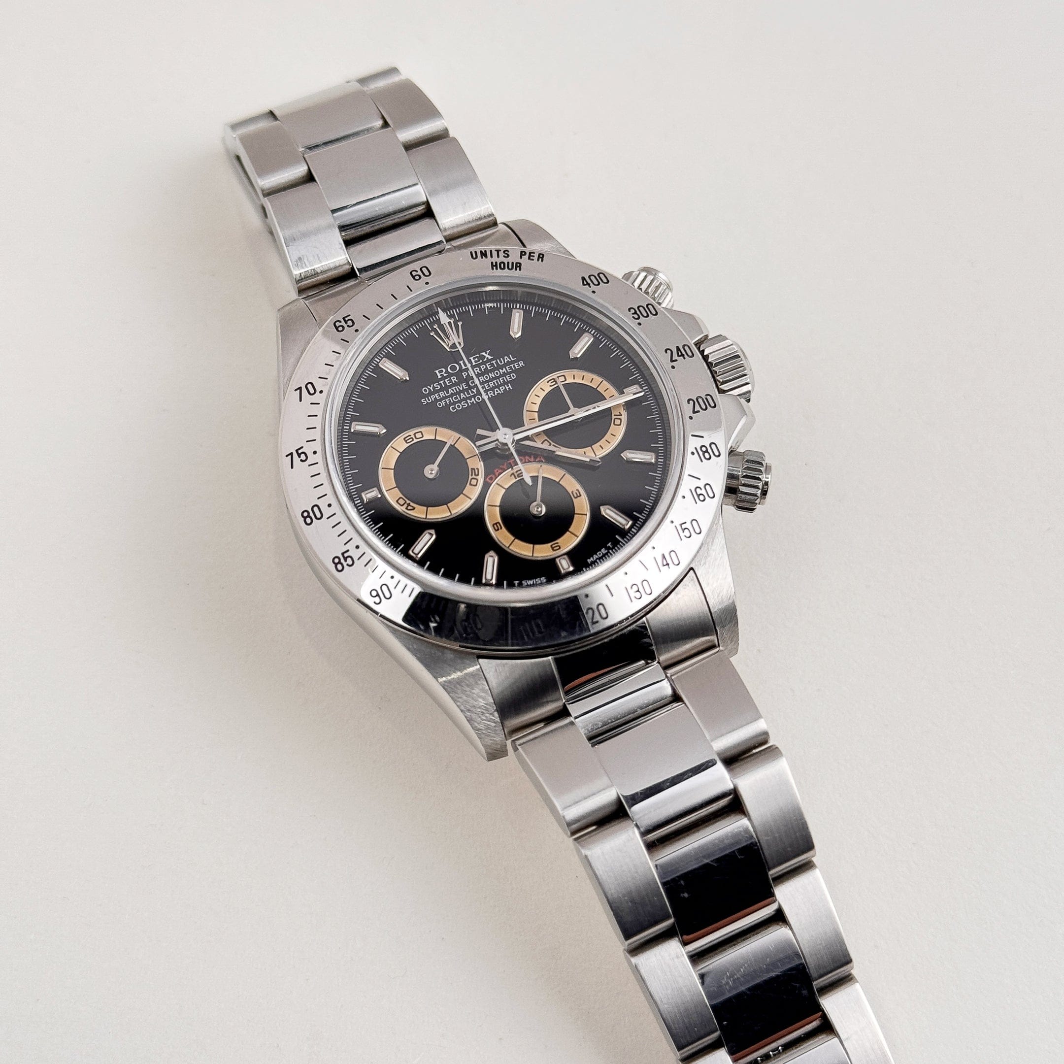 Rolex Daytona 116520 Stainless Steel Black Dial Zenith (1997)