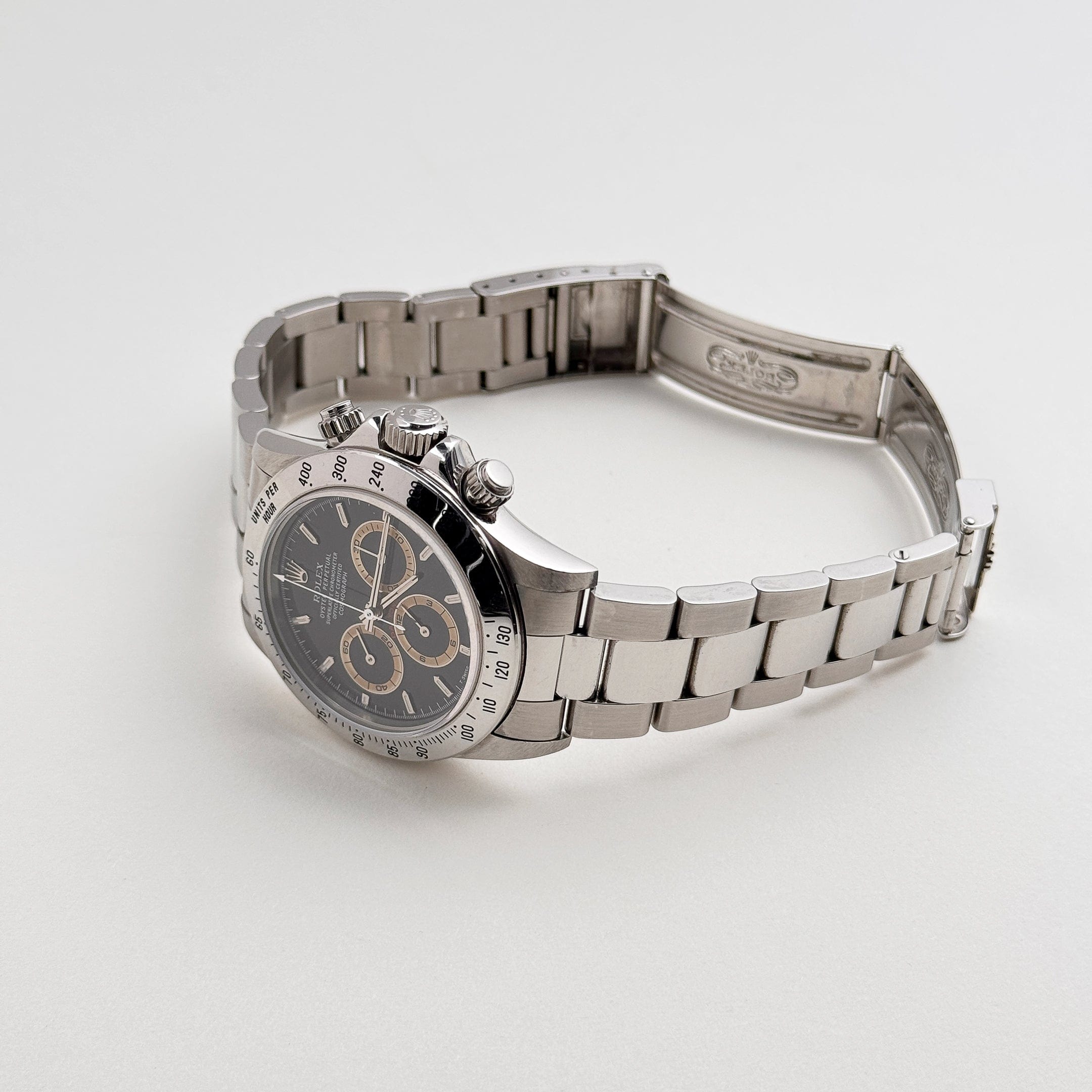 Rolex Daytona 116520 Stainless Steel Black Dial Zenith (1997)