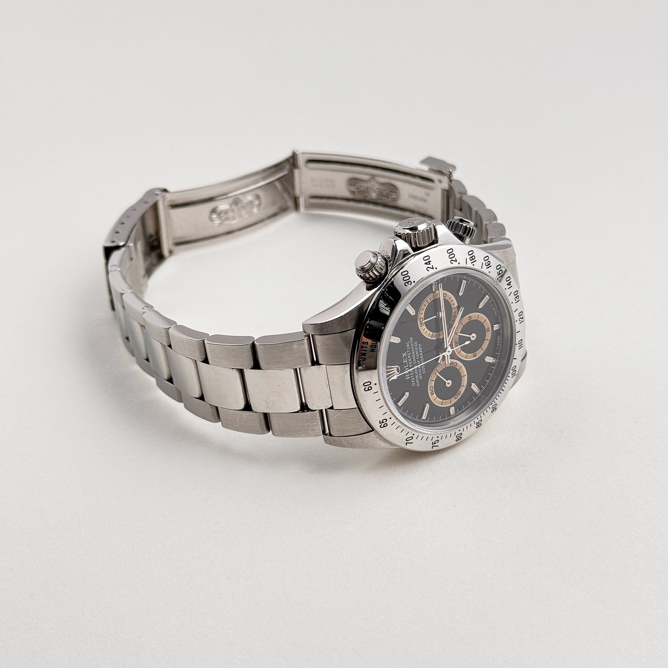 Rolex Daytona 116520 Stainless Steel Black Dial Zenith (1997)