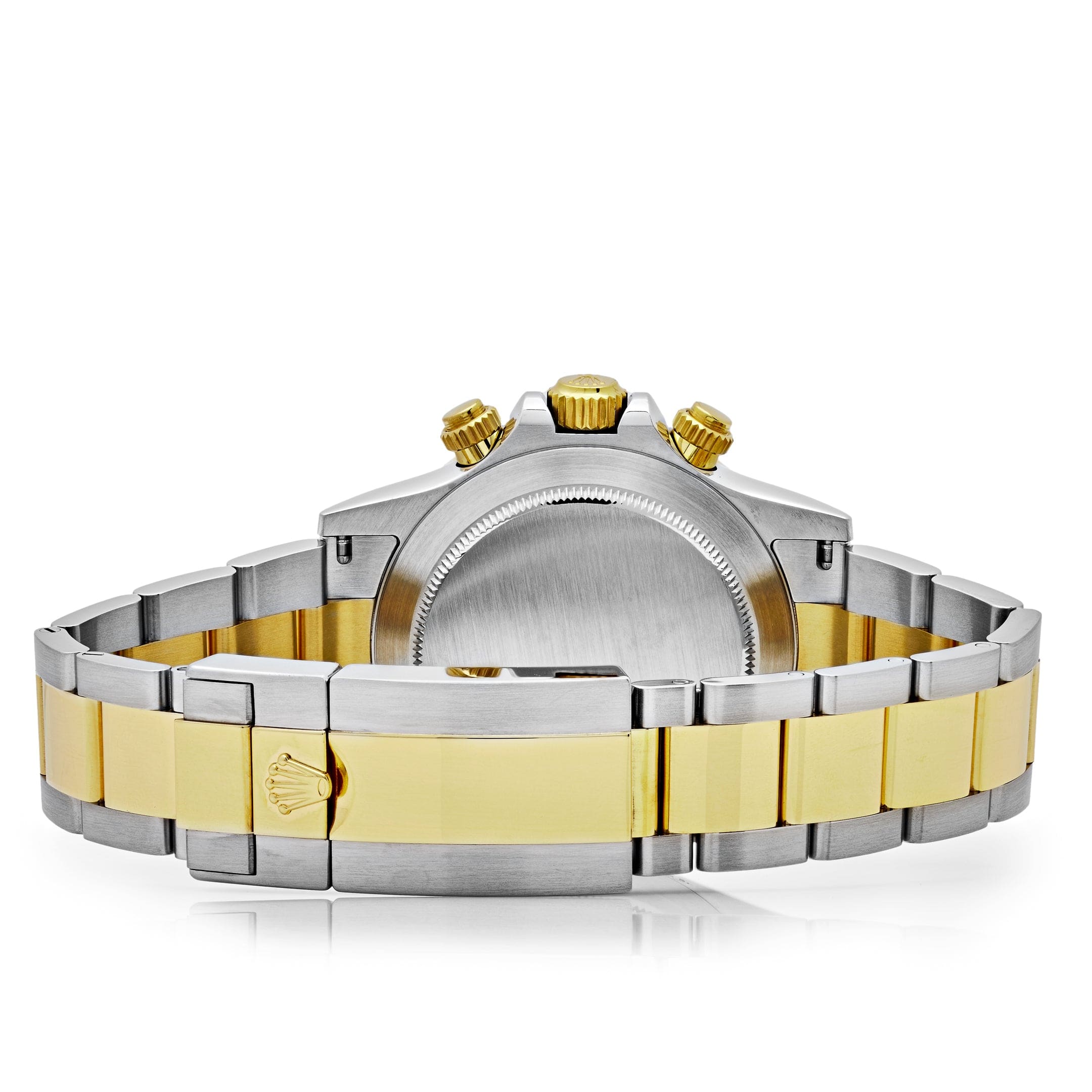 Rolex Daytona 116523 Stainless Steel and Yellow Gold Blue Dial