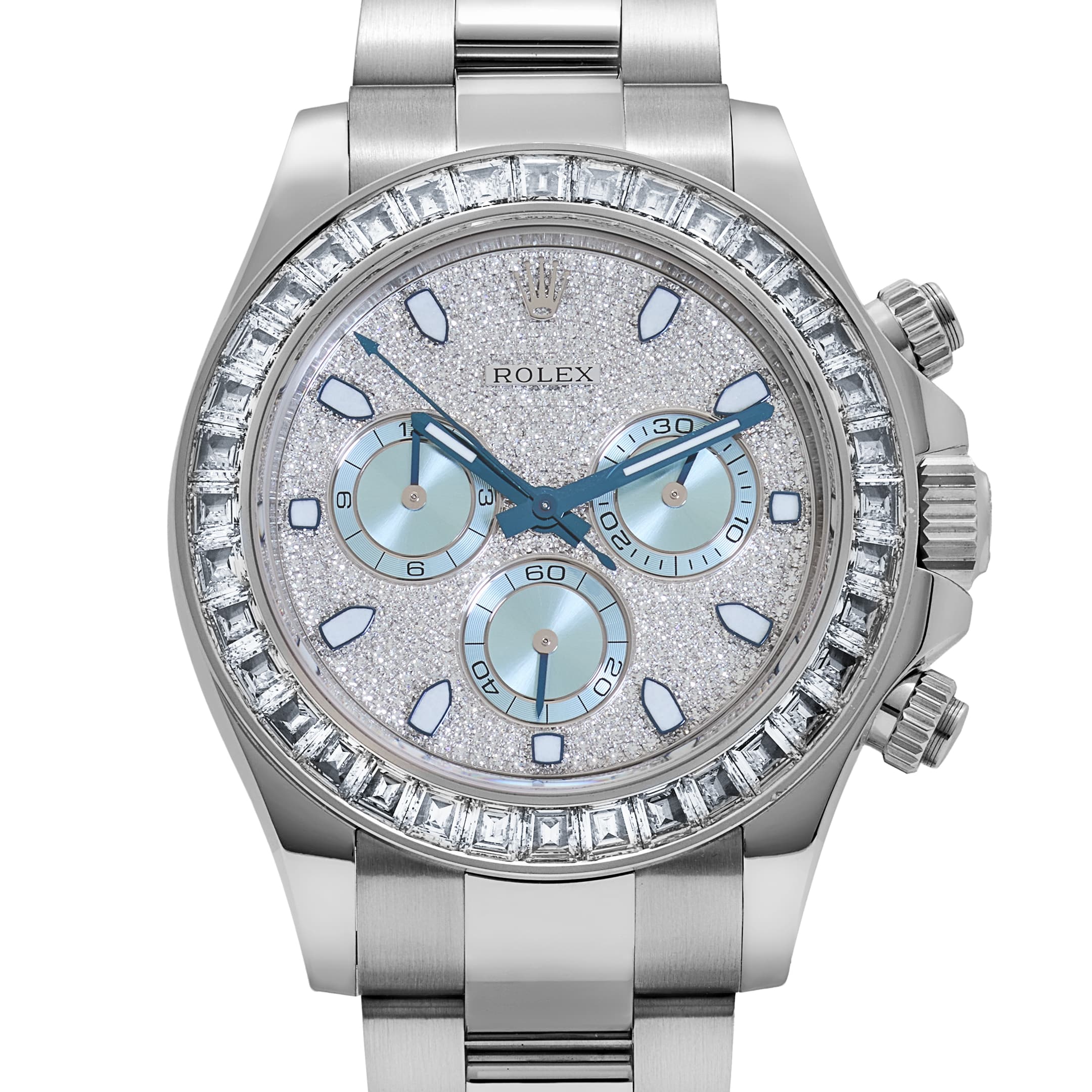 Rolex Daytona 116576TBR Platinum Pave Diamond Dial (2018)