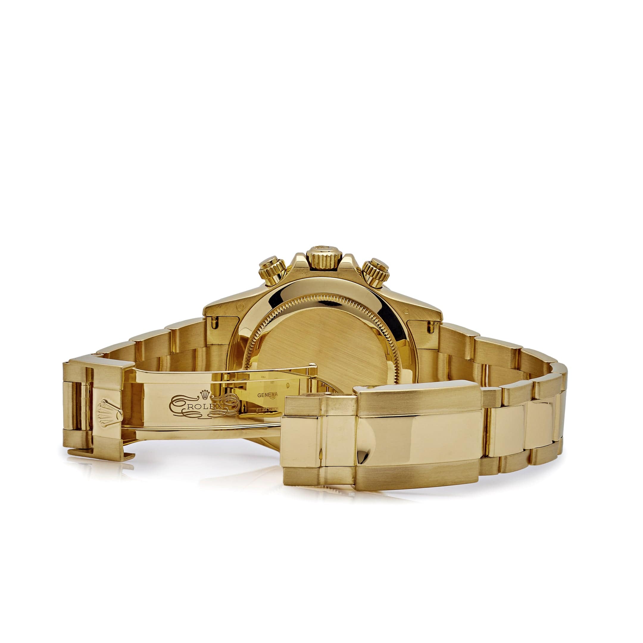 Rolex Daytona 116578SACO Yellow Gold Sapphire Bezel Mother Of Pearl Dial (2019)