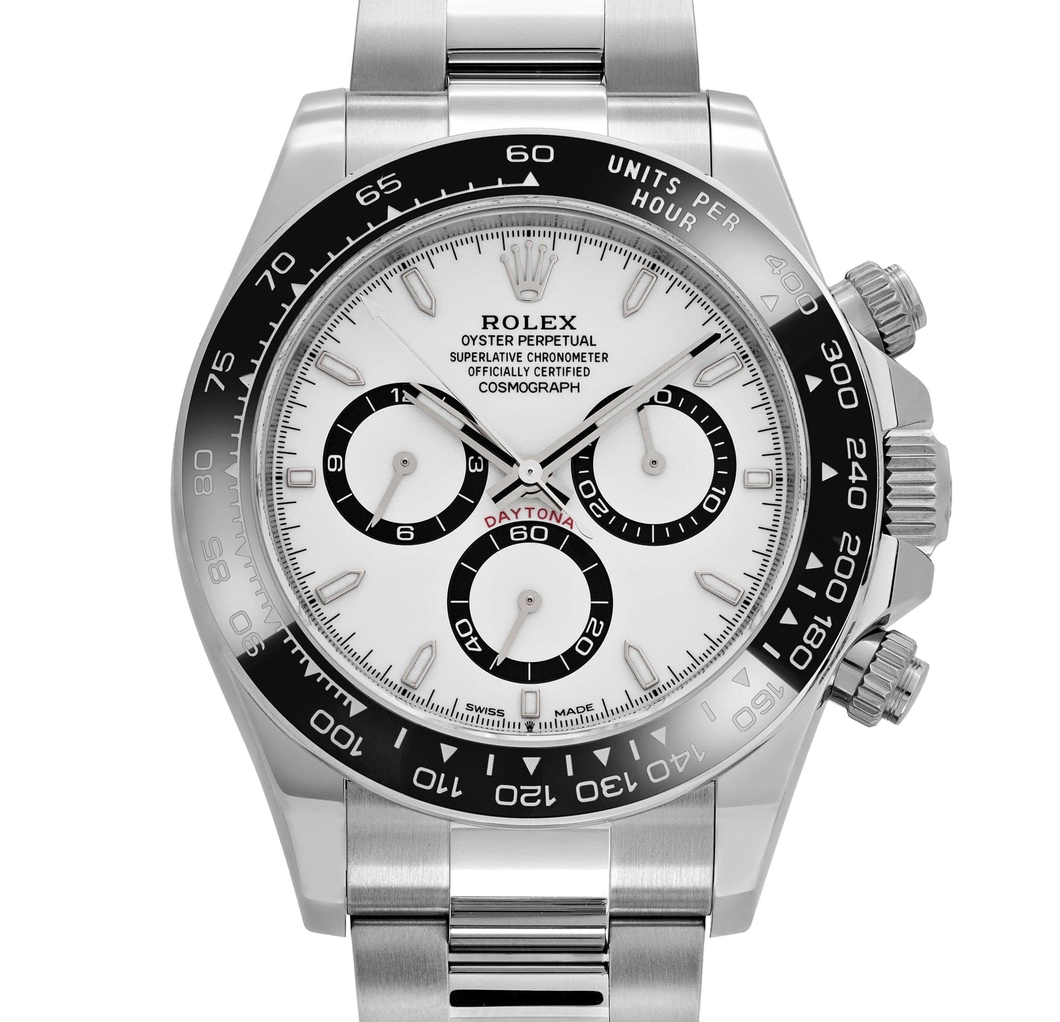 Rolex Daytona 126500LN Stainless Steel White Panda Dial (2024)