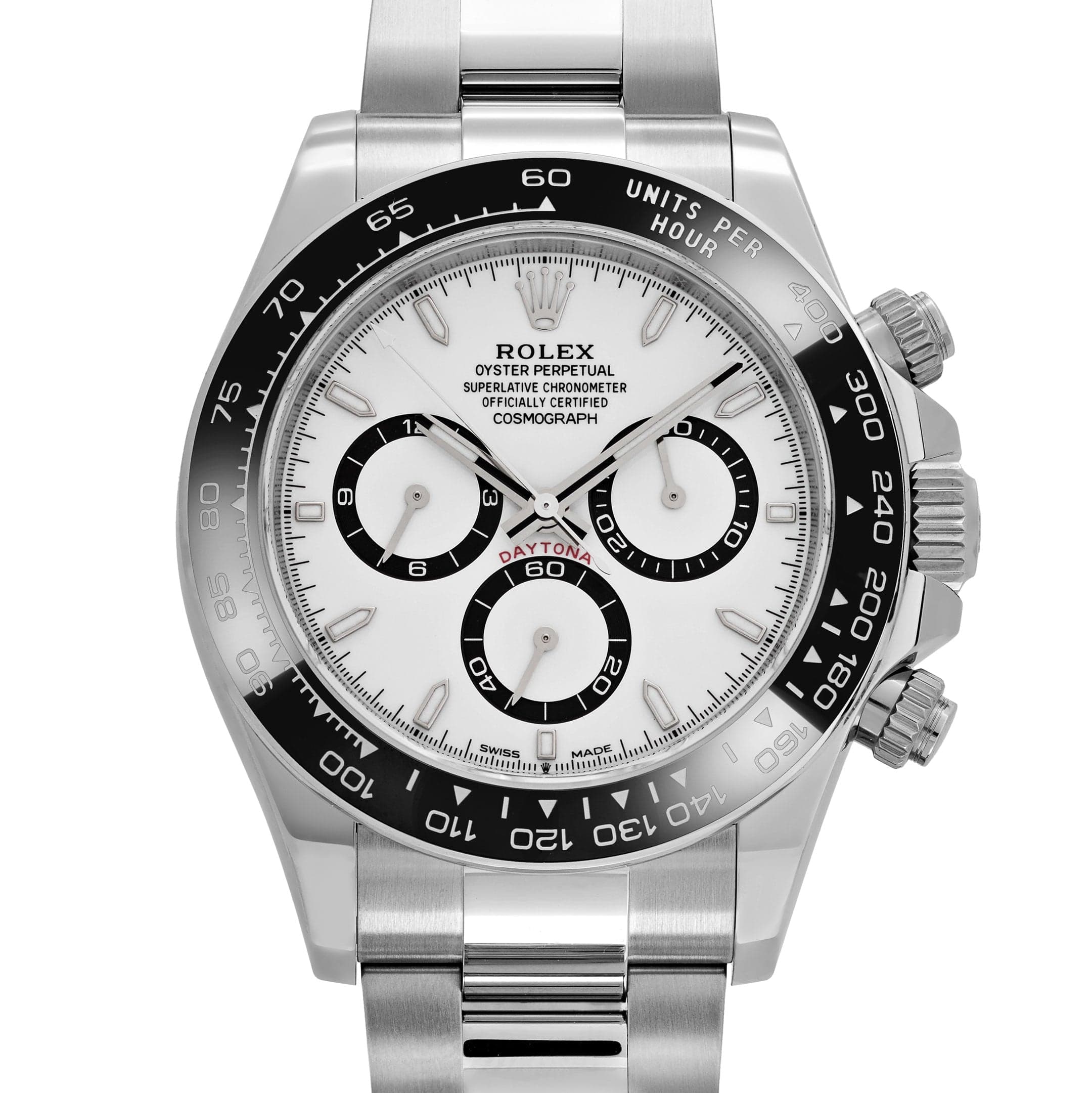 Rolex Daytona 126500LN Stainless Steel White Panda Dial (2024)