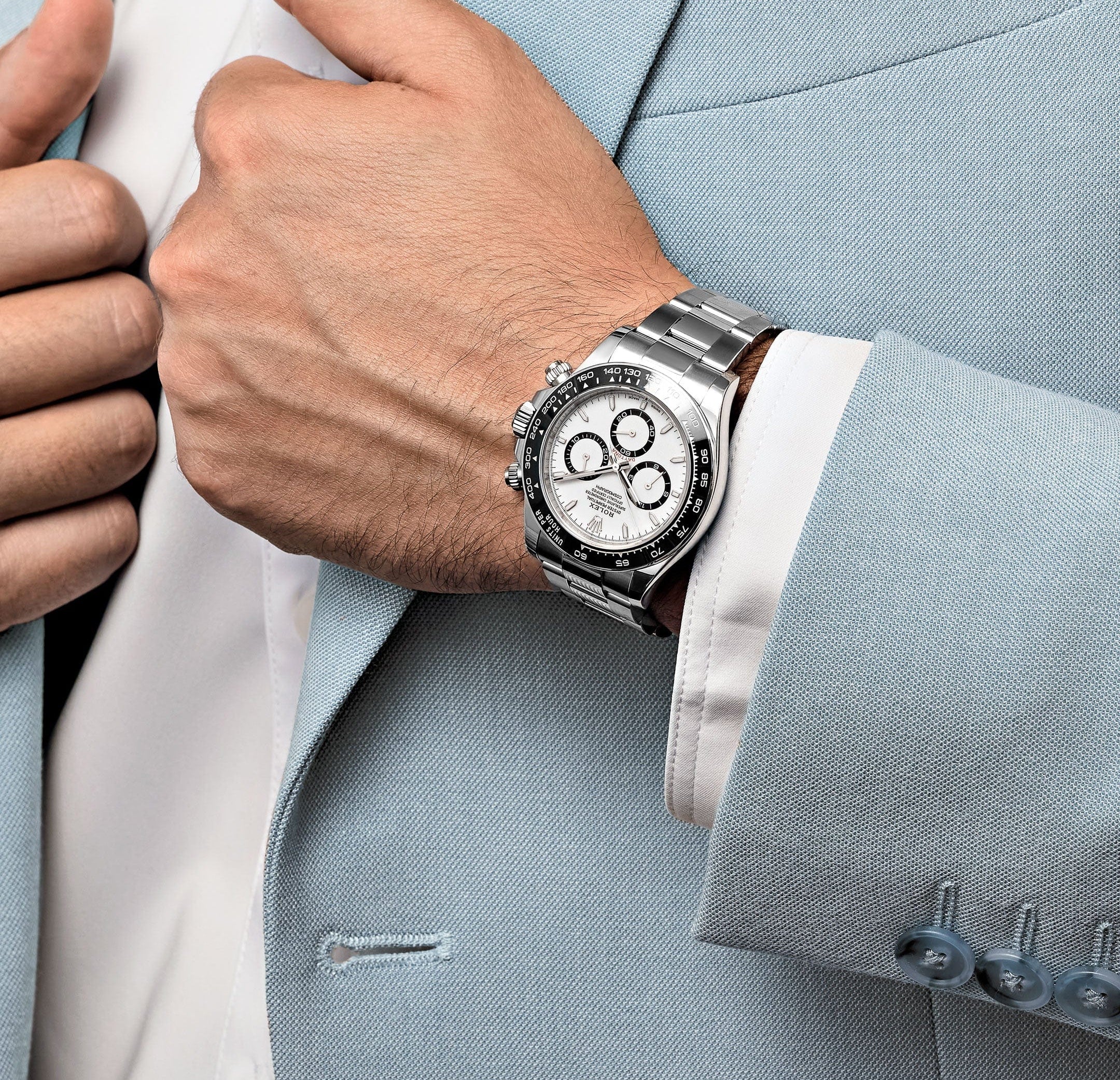 Rolex Daytona 126500LN Stainless Steel White Panda Dial (2024)