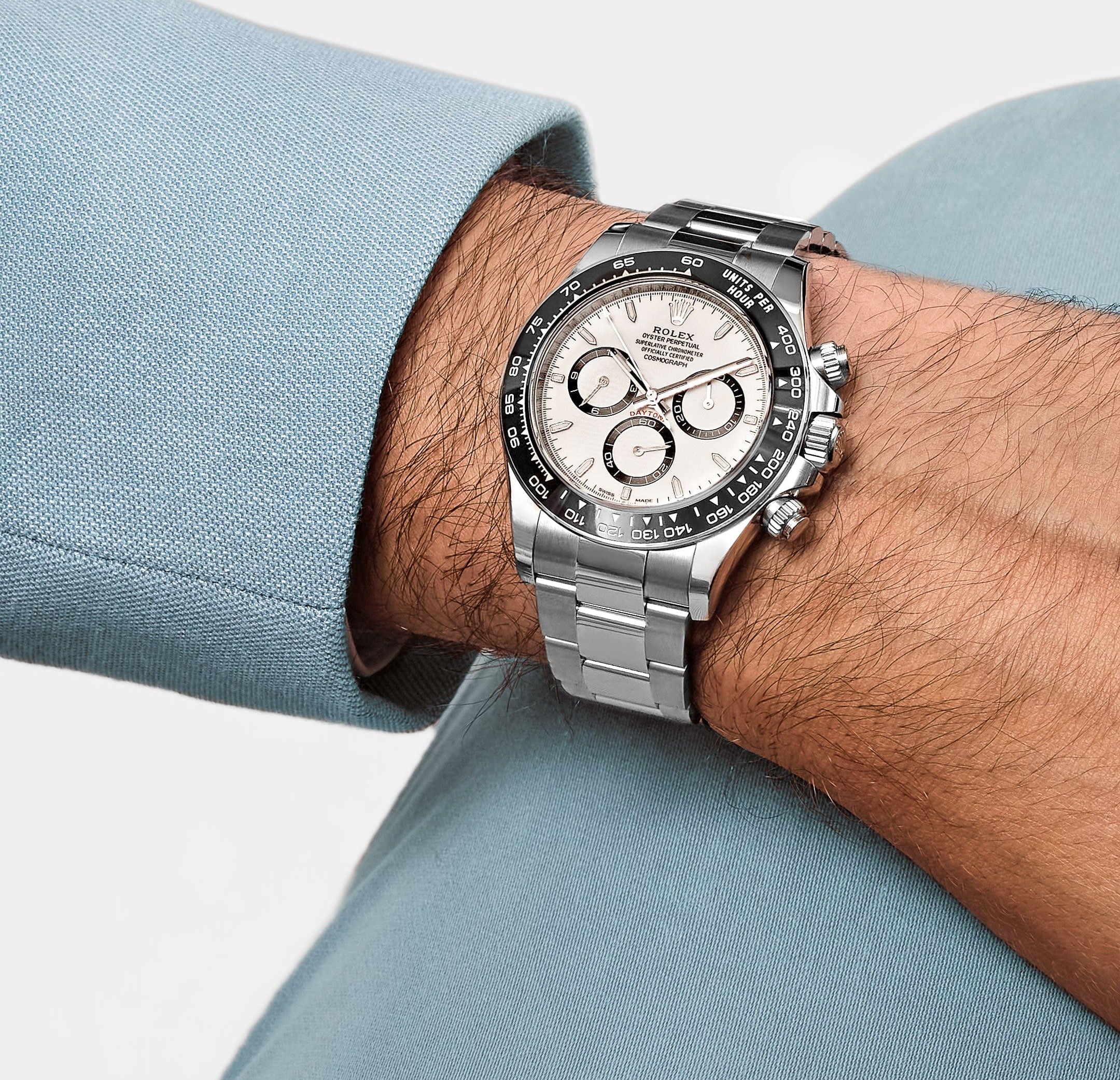 Rolex Daytona 126500LN Stainless Steel White Panda Dial (2024)