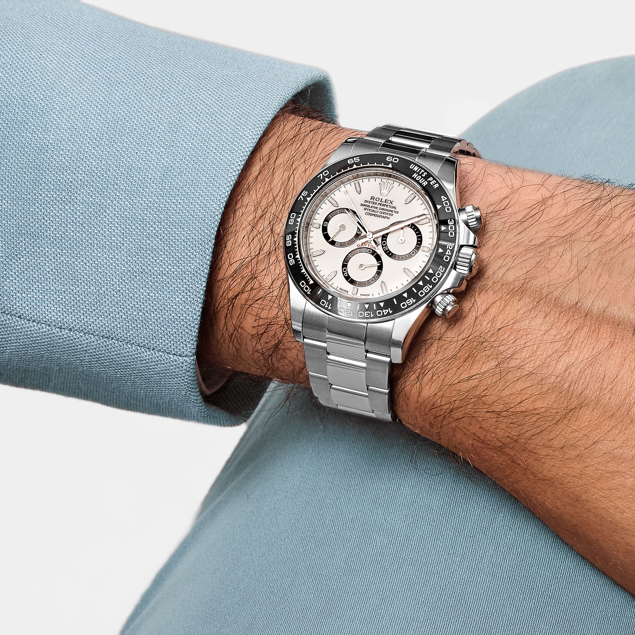 Rolex Daytona 126500LN Stainless Steel White Panda Dial (2024)