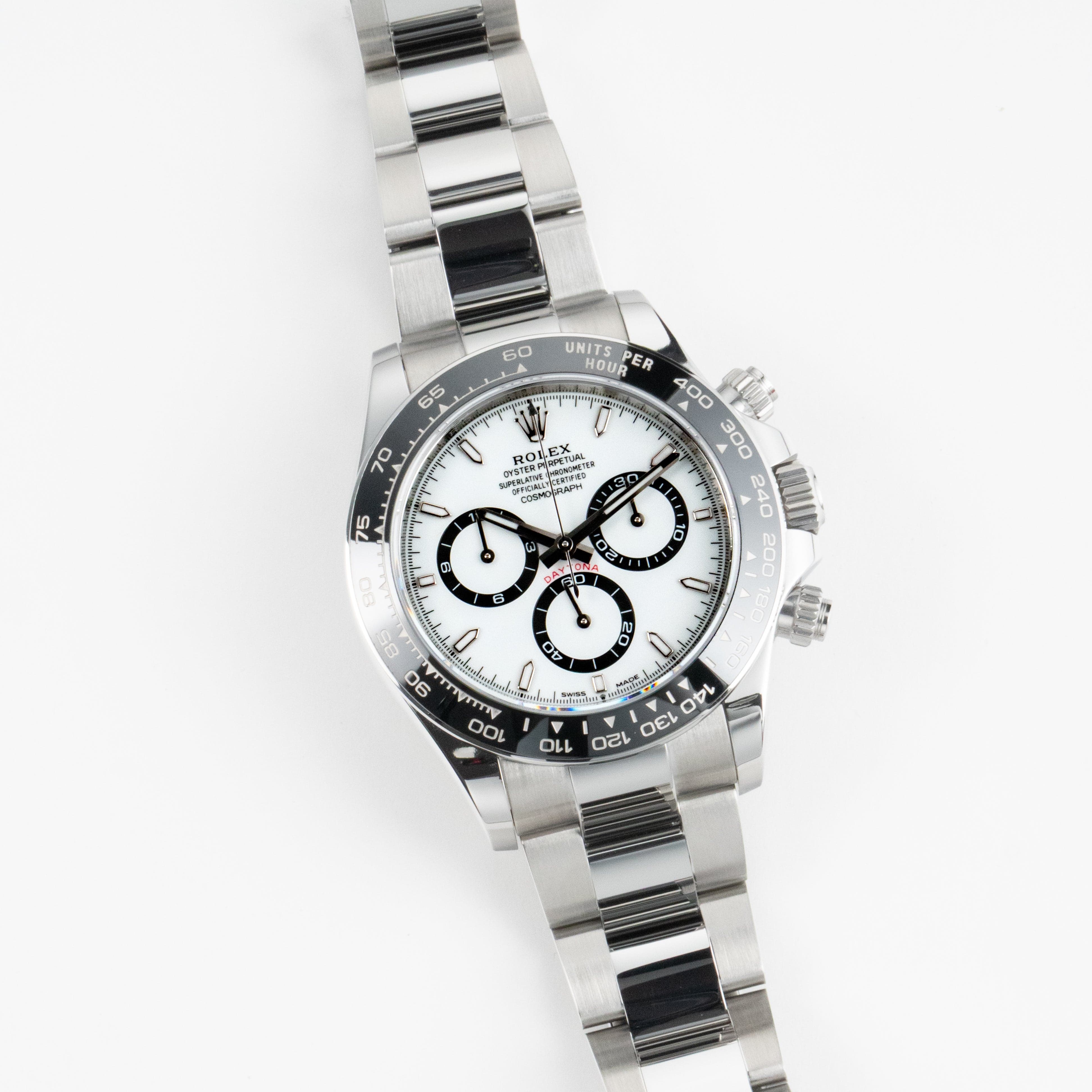 Rolex Daytona 126500LN Stainless Steel White Panda Dial (2024)