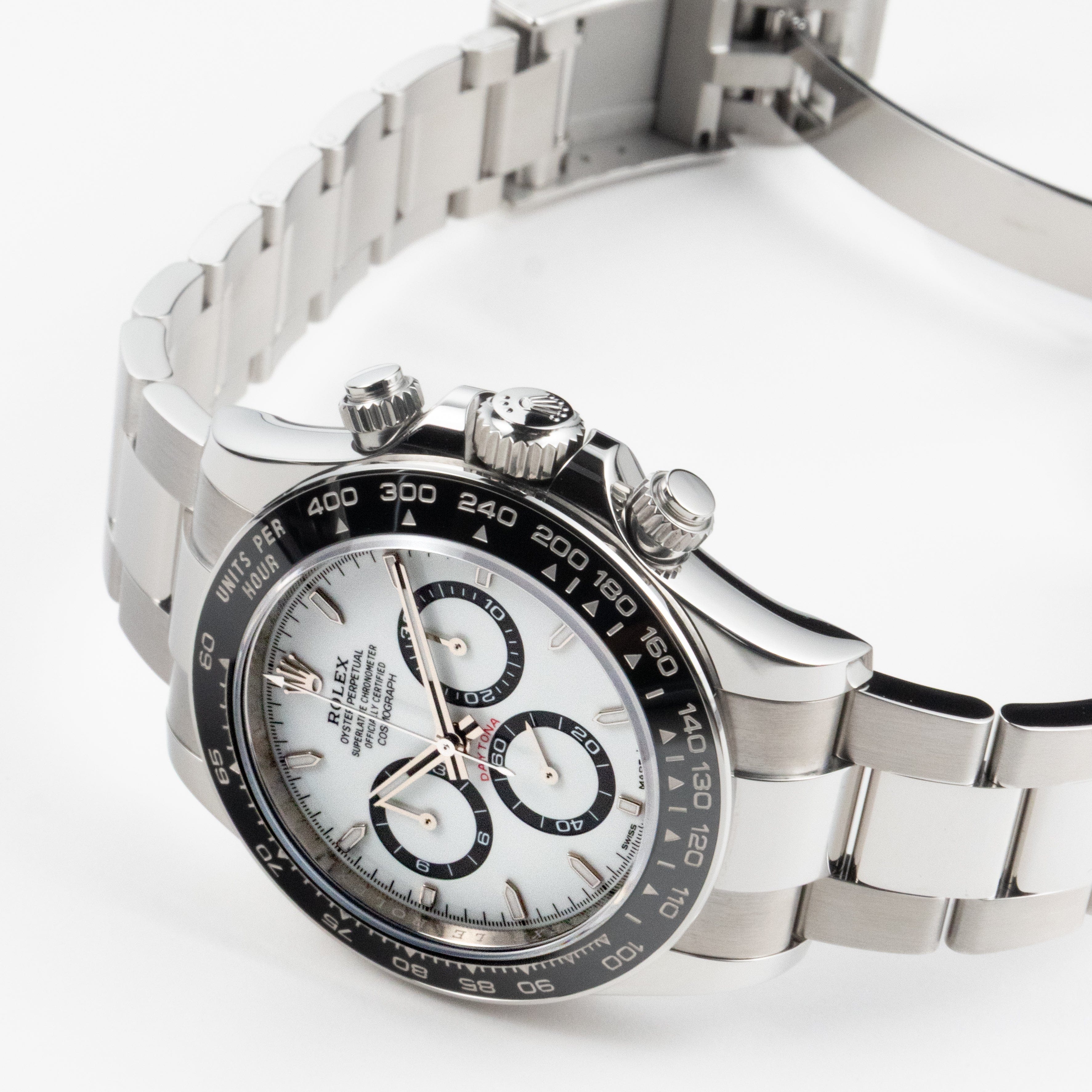 Rolex Daytona 126500LN Stainless Steel White Panda Dial (2024)
