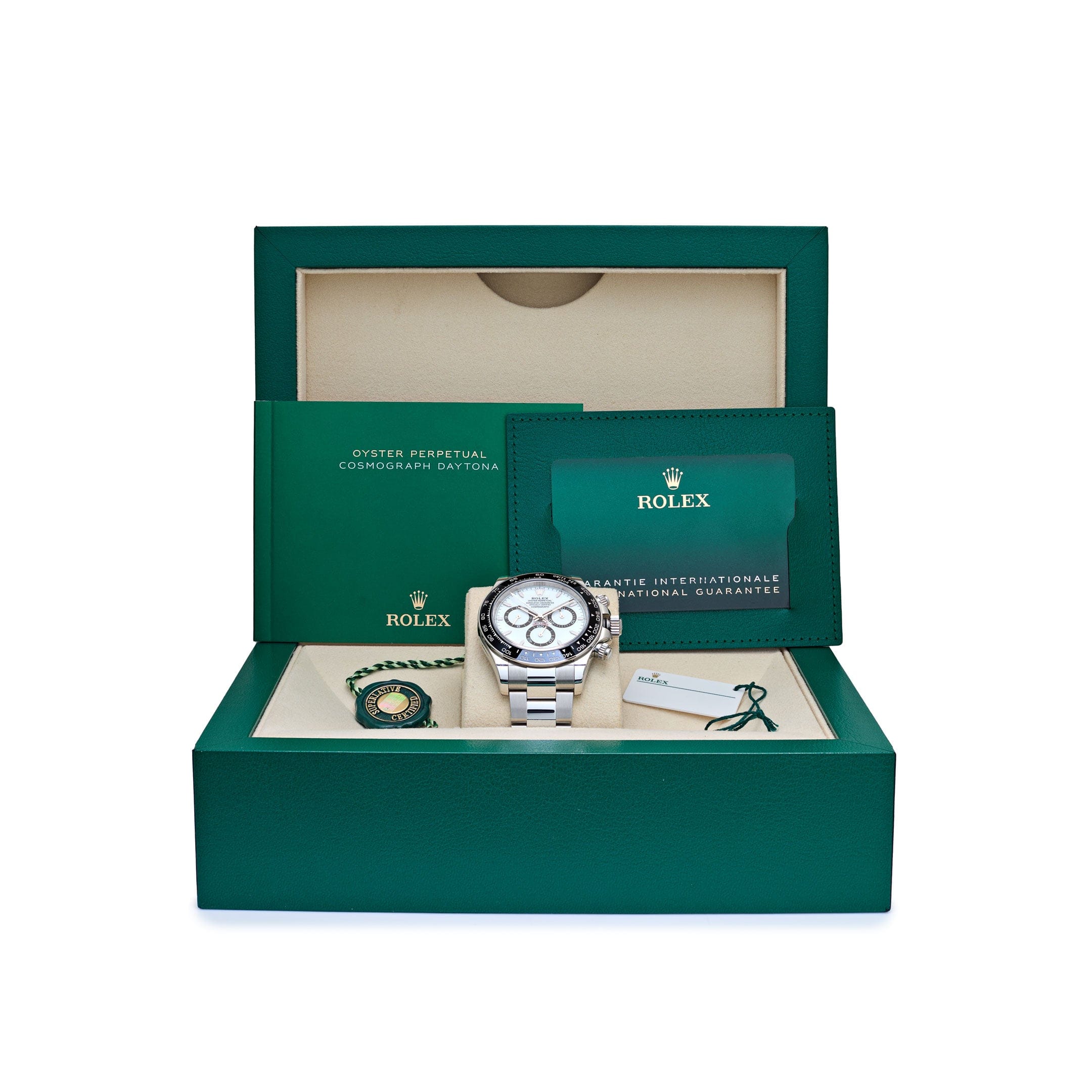 Rolex Daytona 126500LN Stainless Steel White Panda Dial (2024)