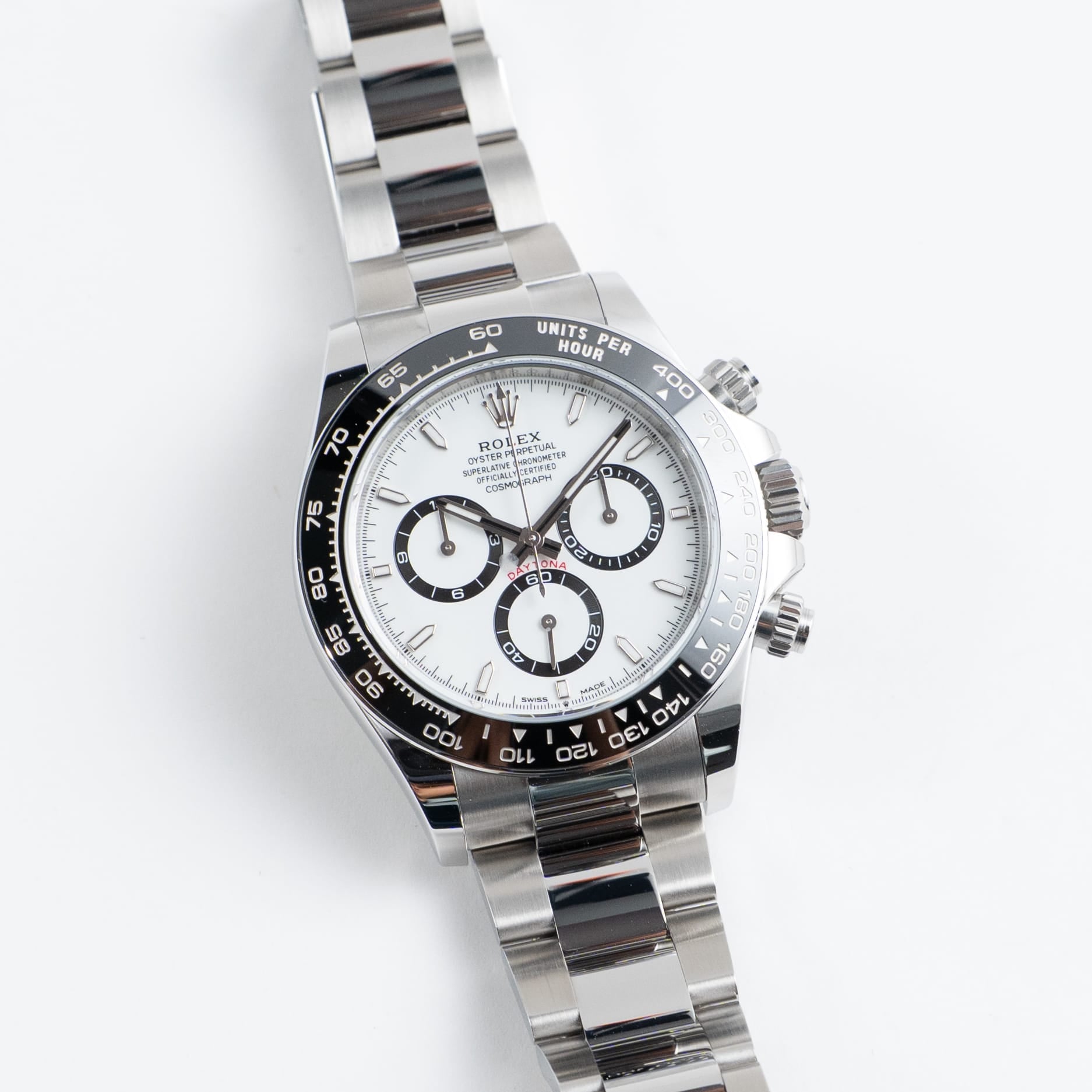 Rolex Daytona 126500LN Stainless Steel White Panda Dial (2026)