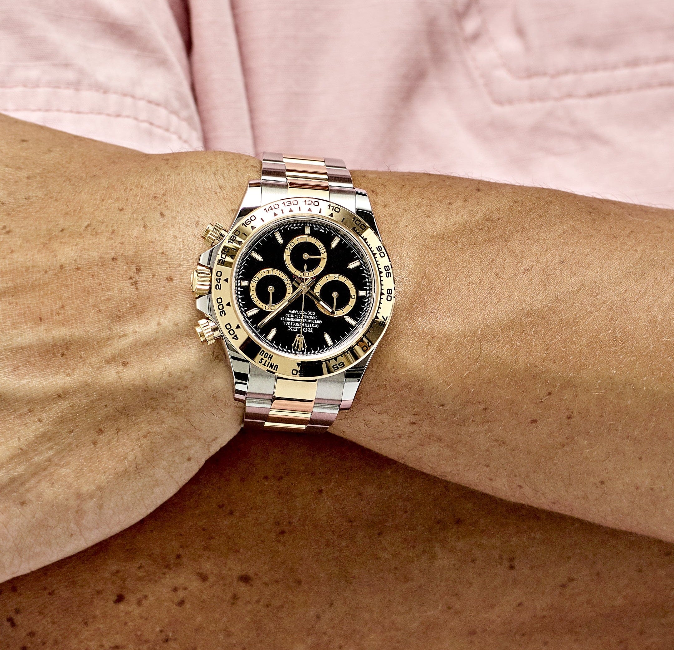 Rolex Daytona 126503 Stainless Steel Yellow Gold Black Dial (2024)