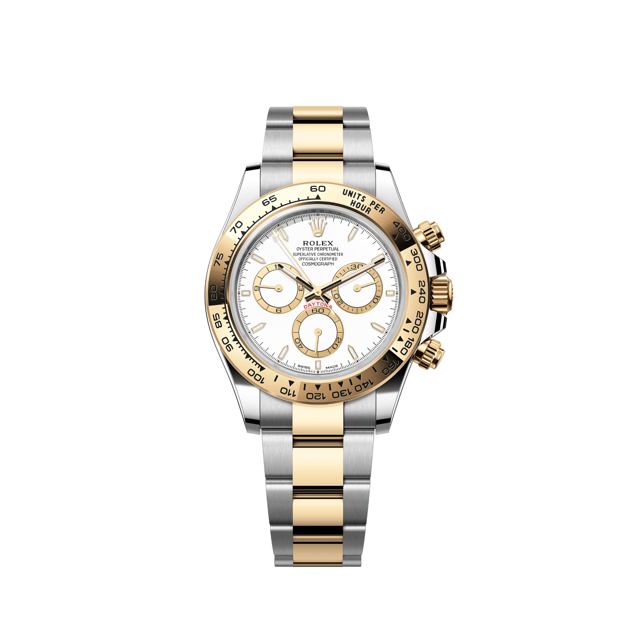 Rolex Daytona 126503 Stainless Steel Yellow Gold White Dial (2024)