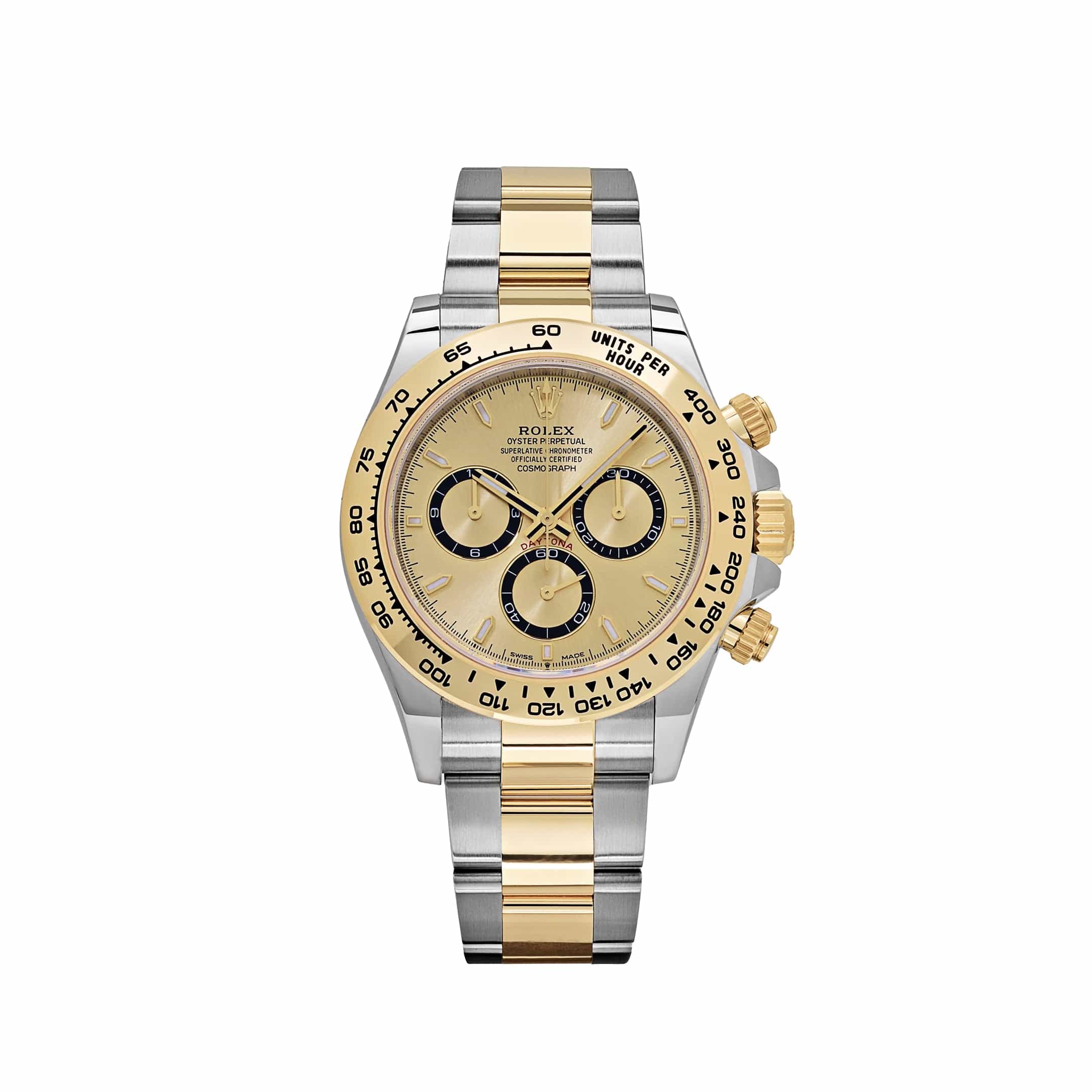 Rolex Daytona 126503 Yellow Gold Stainless Steel Champagne Dial
