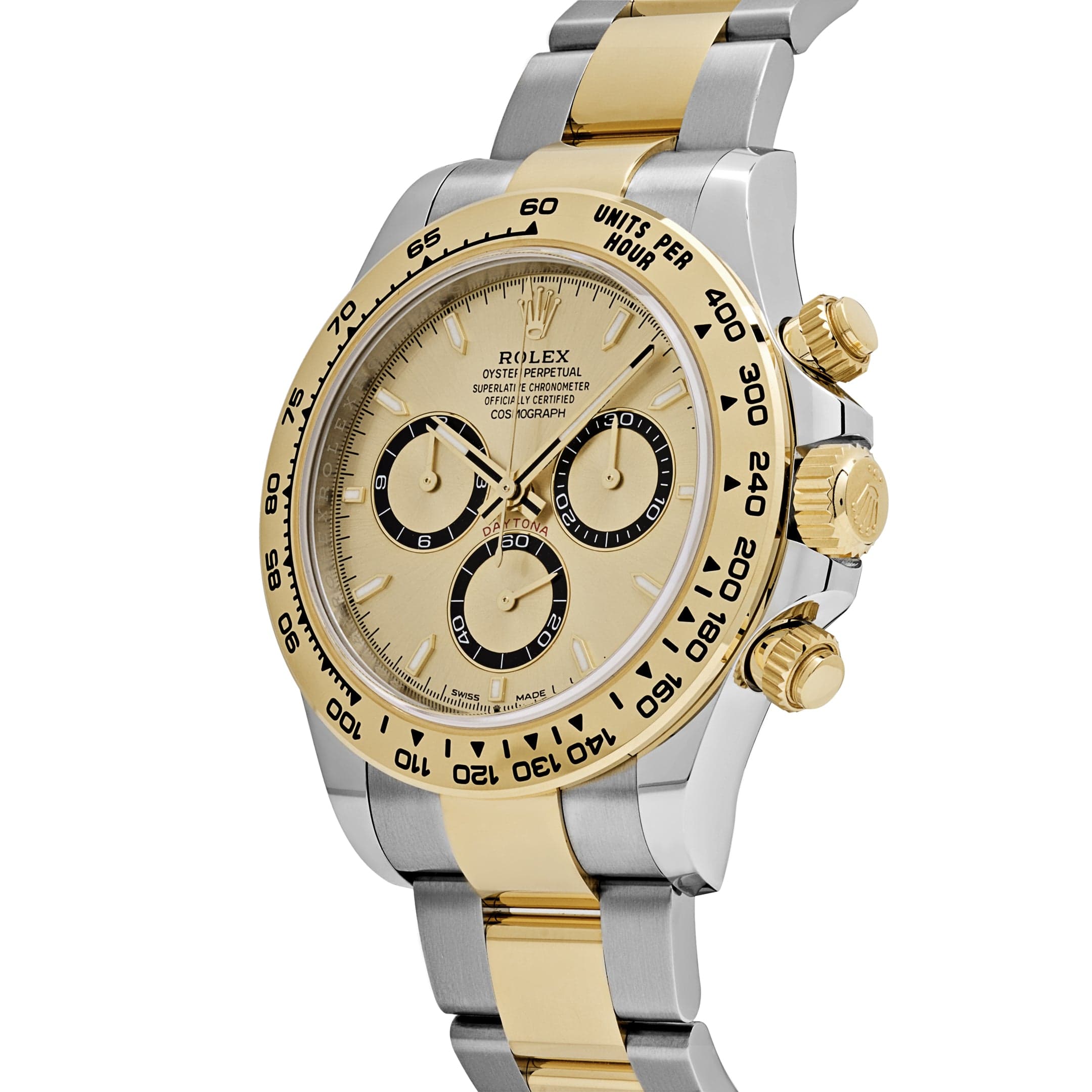 Rolex Daytona 126503 Yellow Gold Stainless Steel Champagne Dial