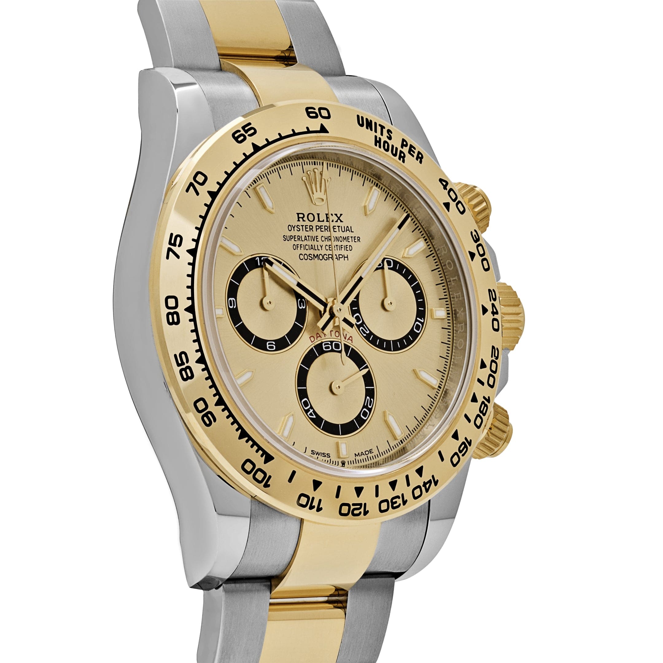 Rolex Daytona 126503 Yellow Gold Stainless Steel Champagne Dial