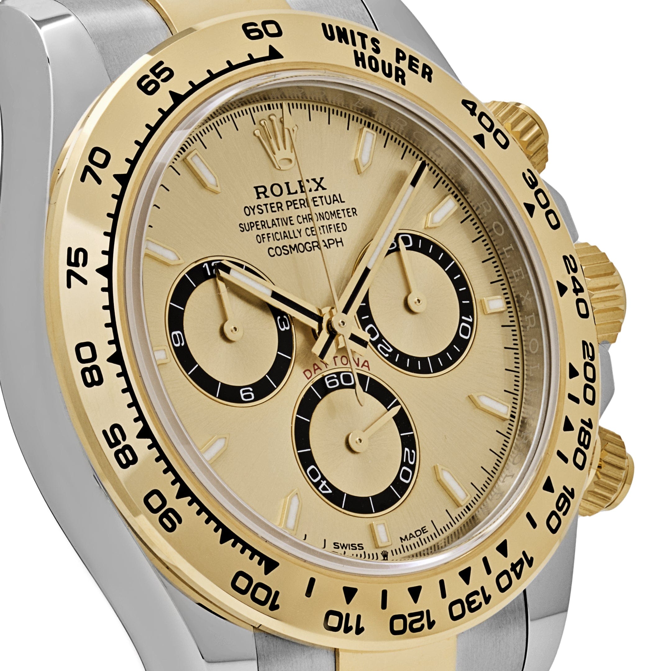 Rolex Daytona 126503 Yellow Gold Stainless Steel Champagne Dial