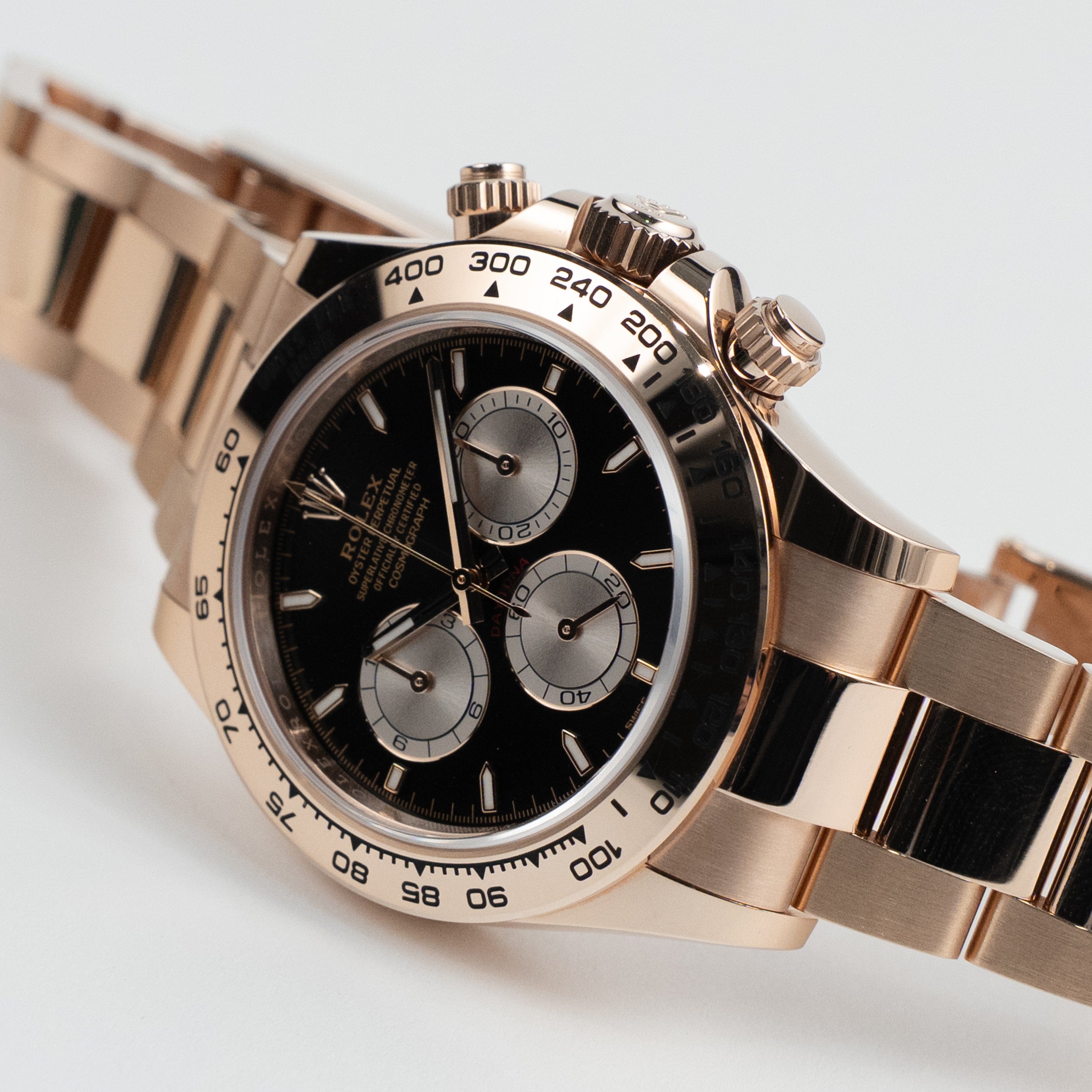 Rolex Daytona 126505 Rose Gold Bright Black Dial (2023)