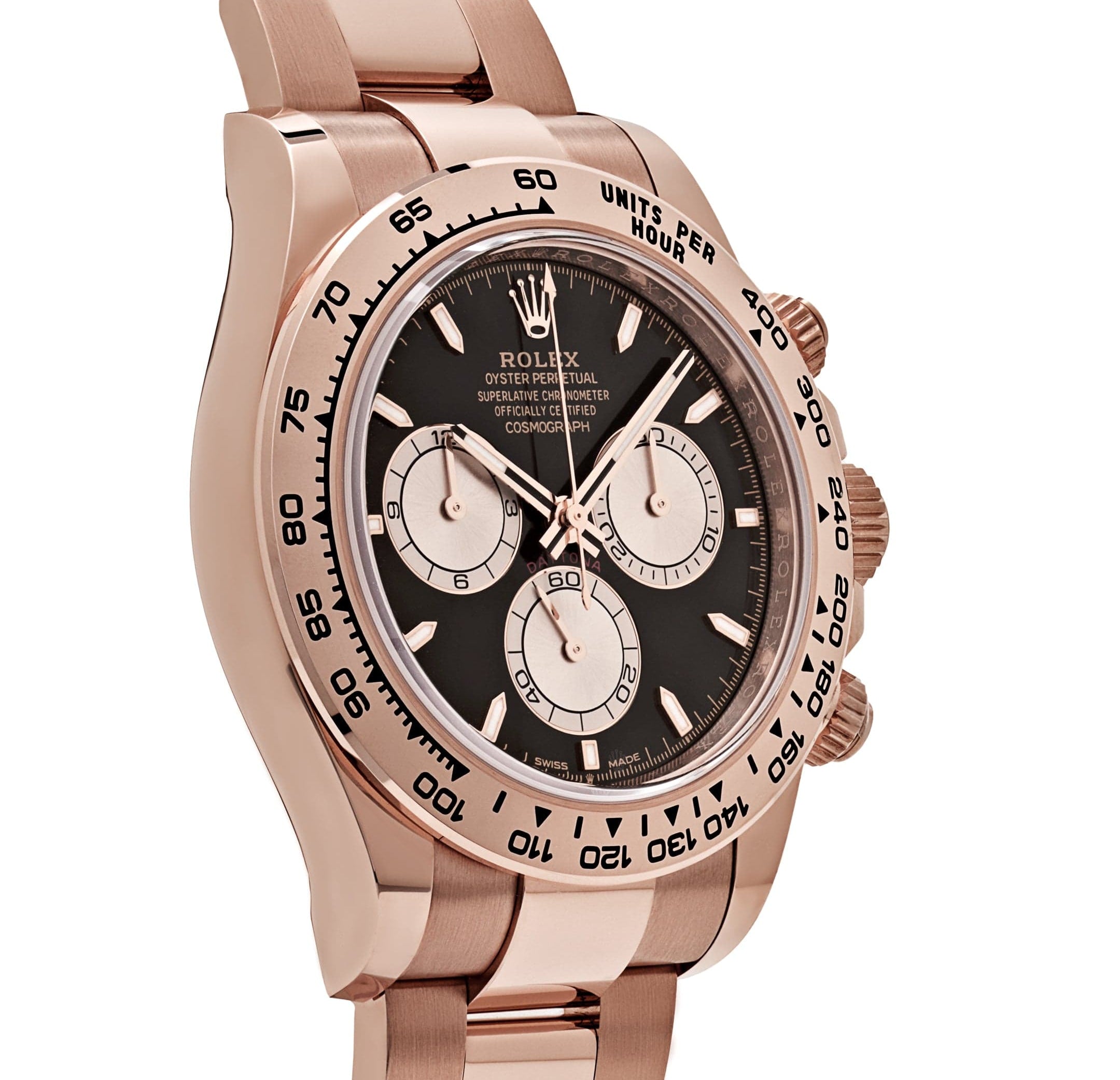 Rolex Daytona 126505 Rose Gold Bright Black Dial (2024)